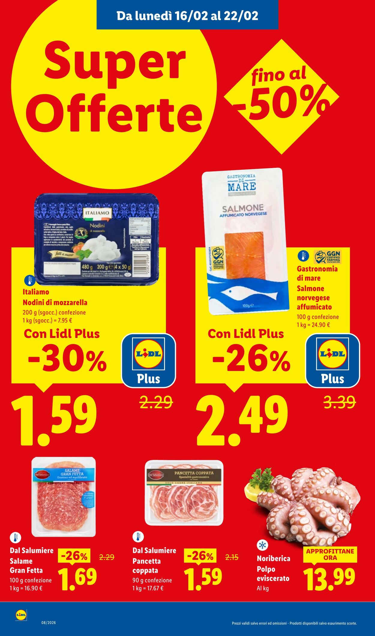 Volantino Lidl 16.02.2026 - 22.02.2026