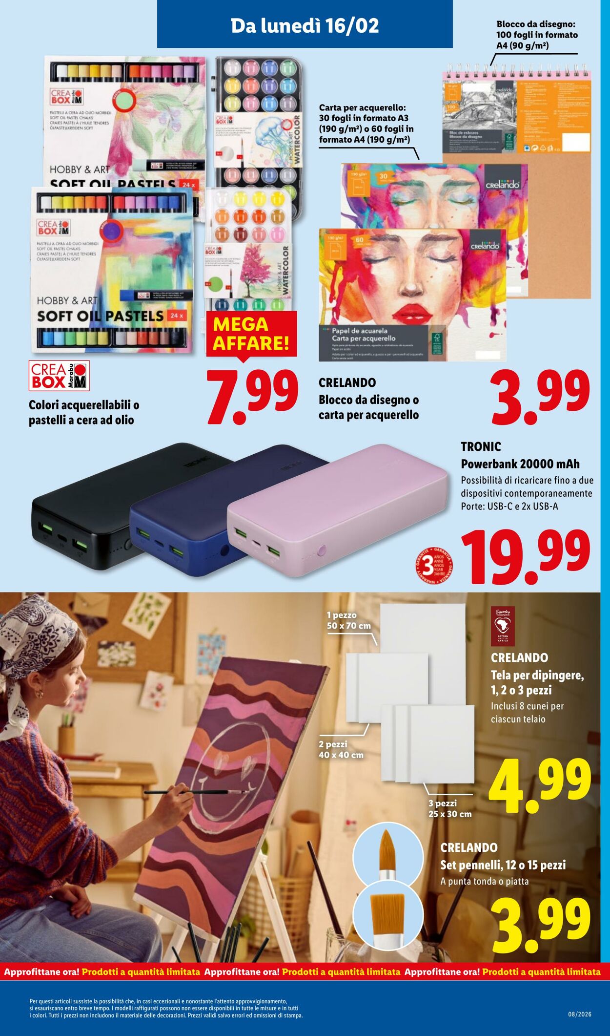 Volantino Lidl 16.02.2026 - 22.02.2026