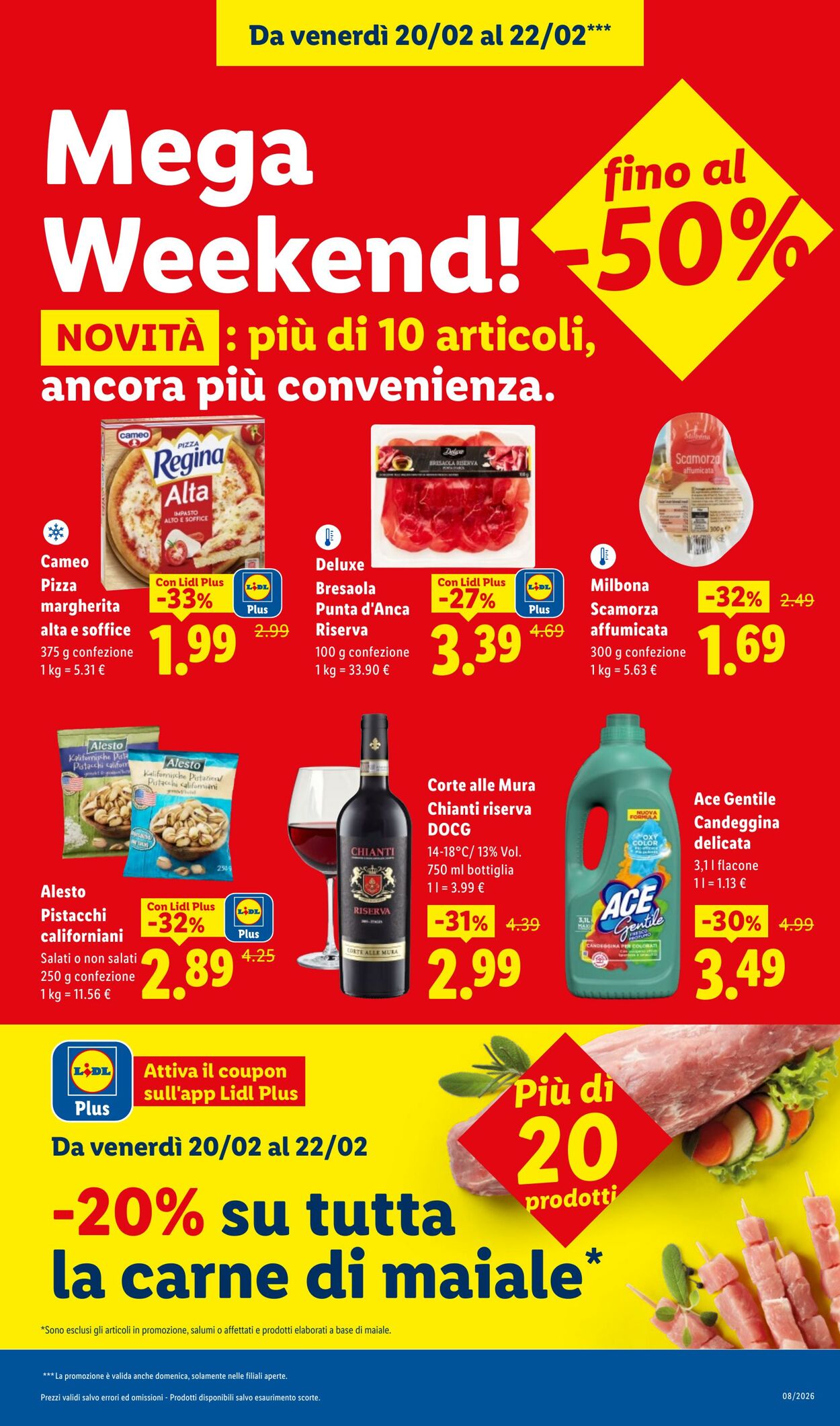 Volantino Lidl 16.02.2026 - 22.02.2026