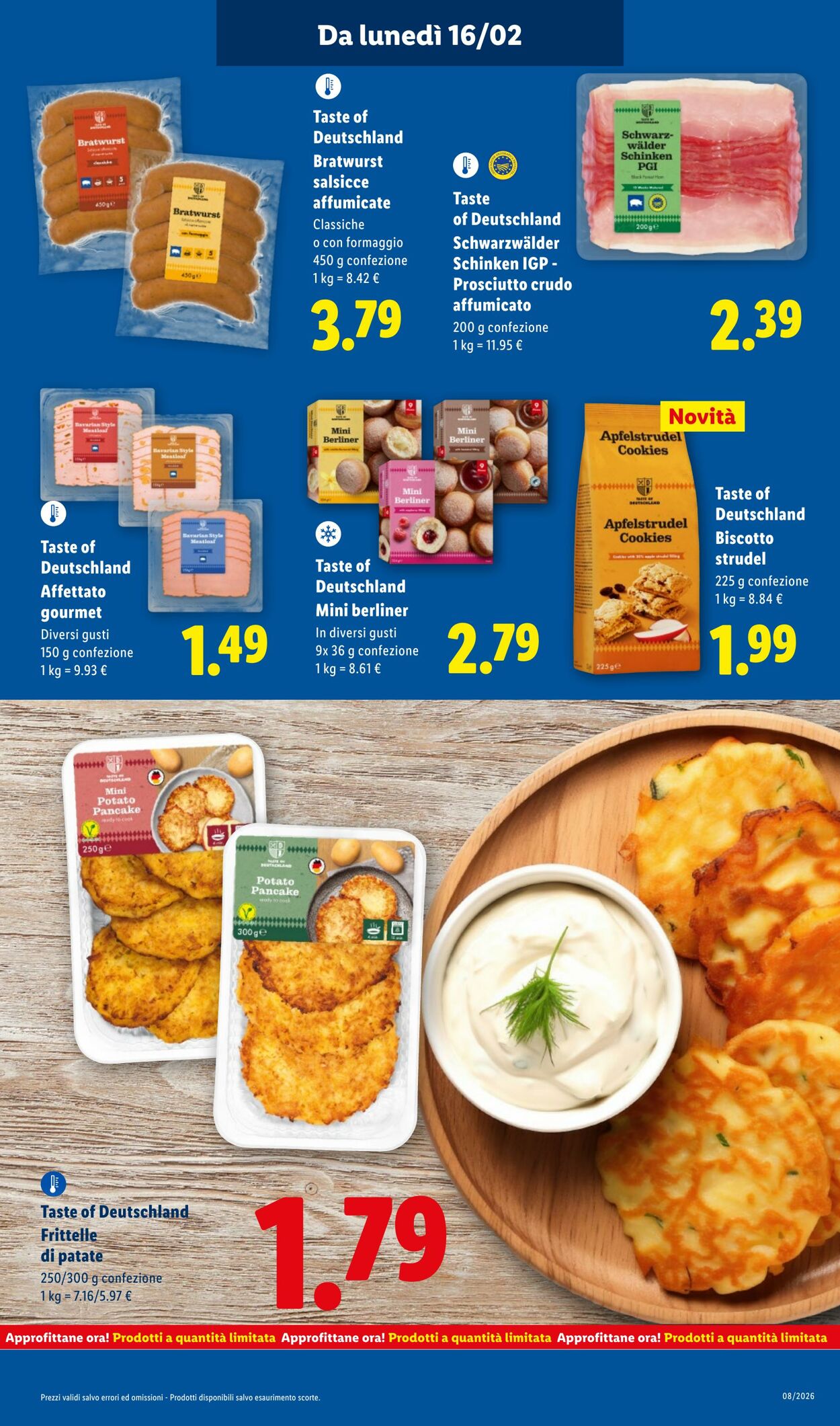 Volantino Lidl 16.02.2026 - 22.02.2026
