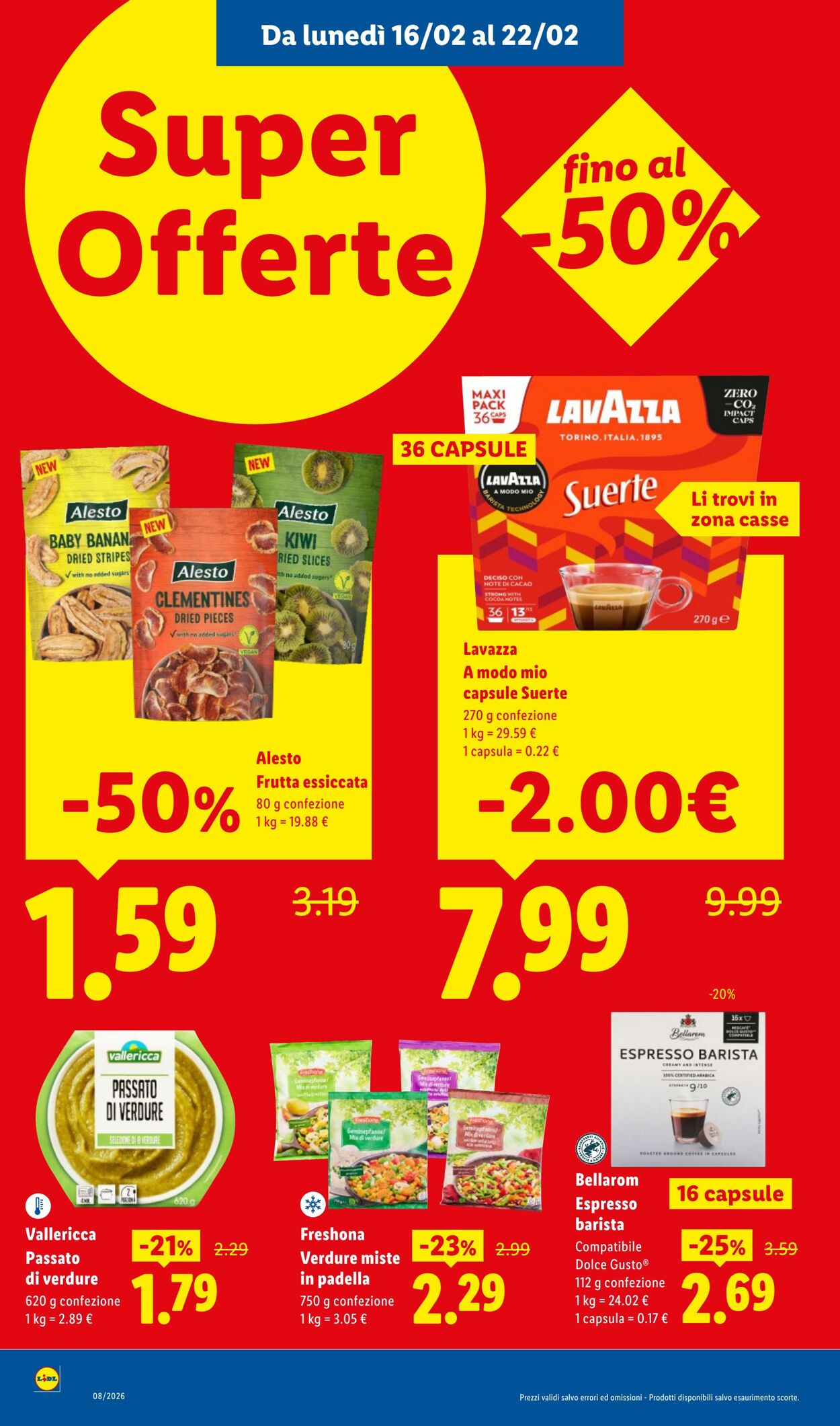Volantino Lidl 16.02.2026 - 22.02.2026