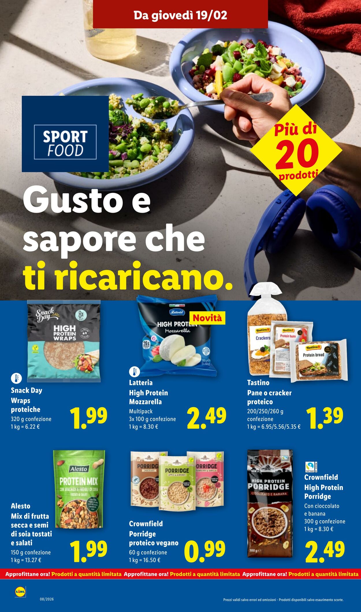 Volantino Lidl 16.02.2026 - 22.02.2026