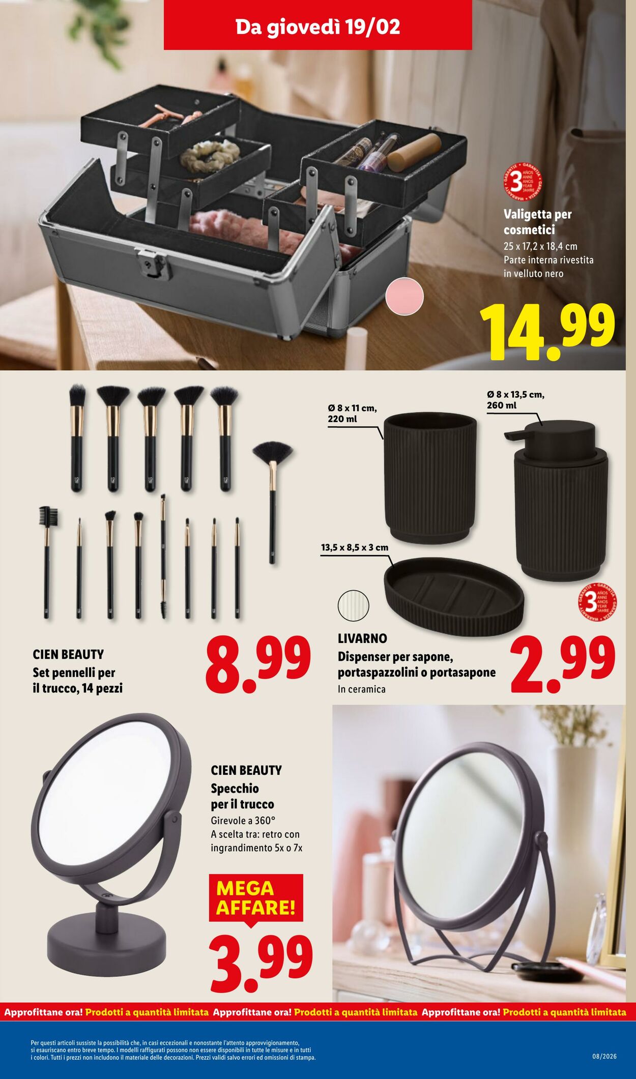 Volantino Lidl 16.02.2026 - 22.02.2026