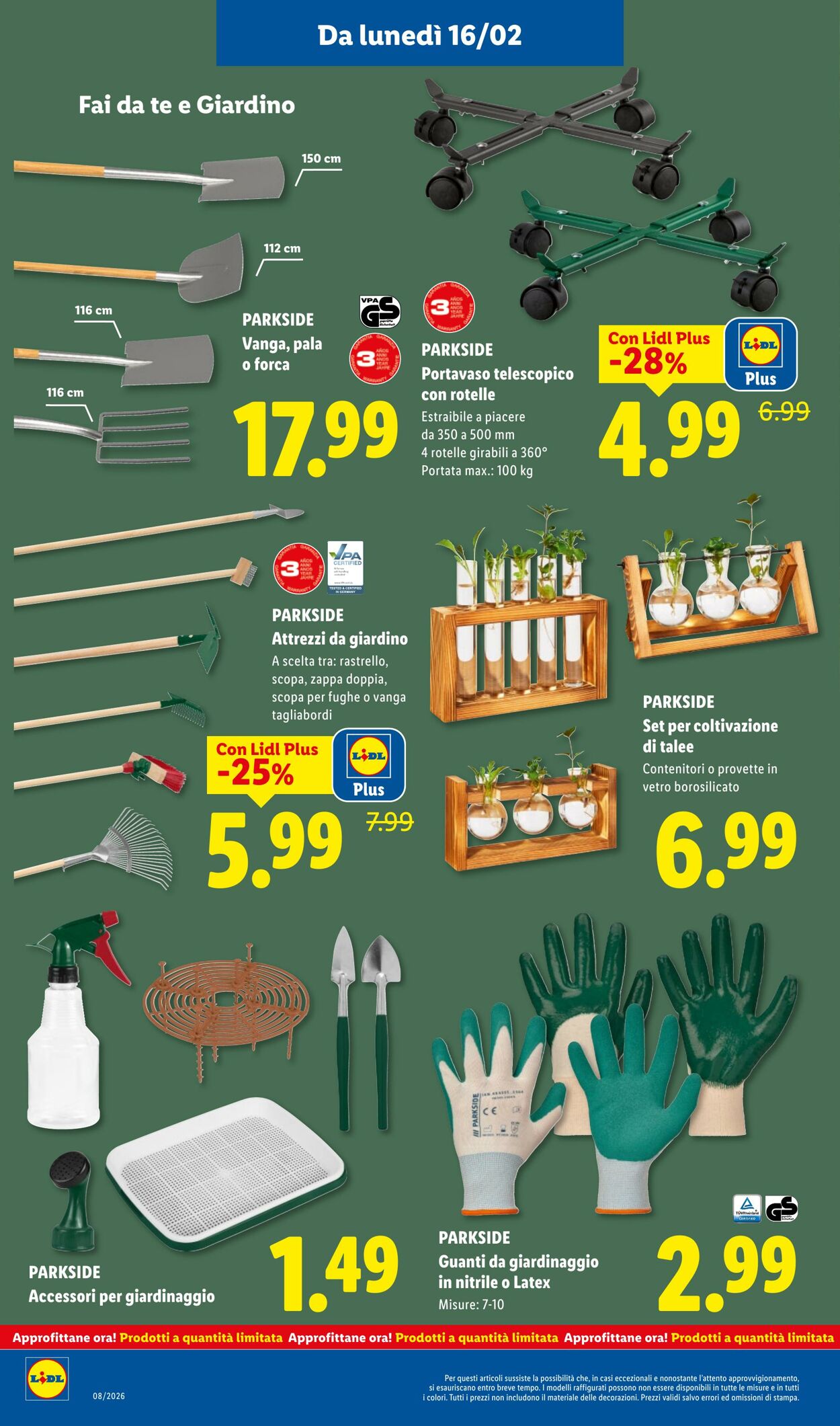 Volantino Lidl 16.02.2026 - 22.02.2026