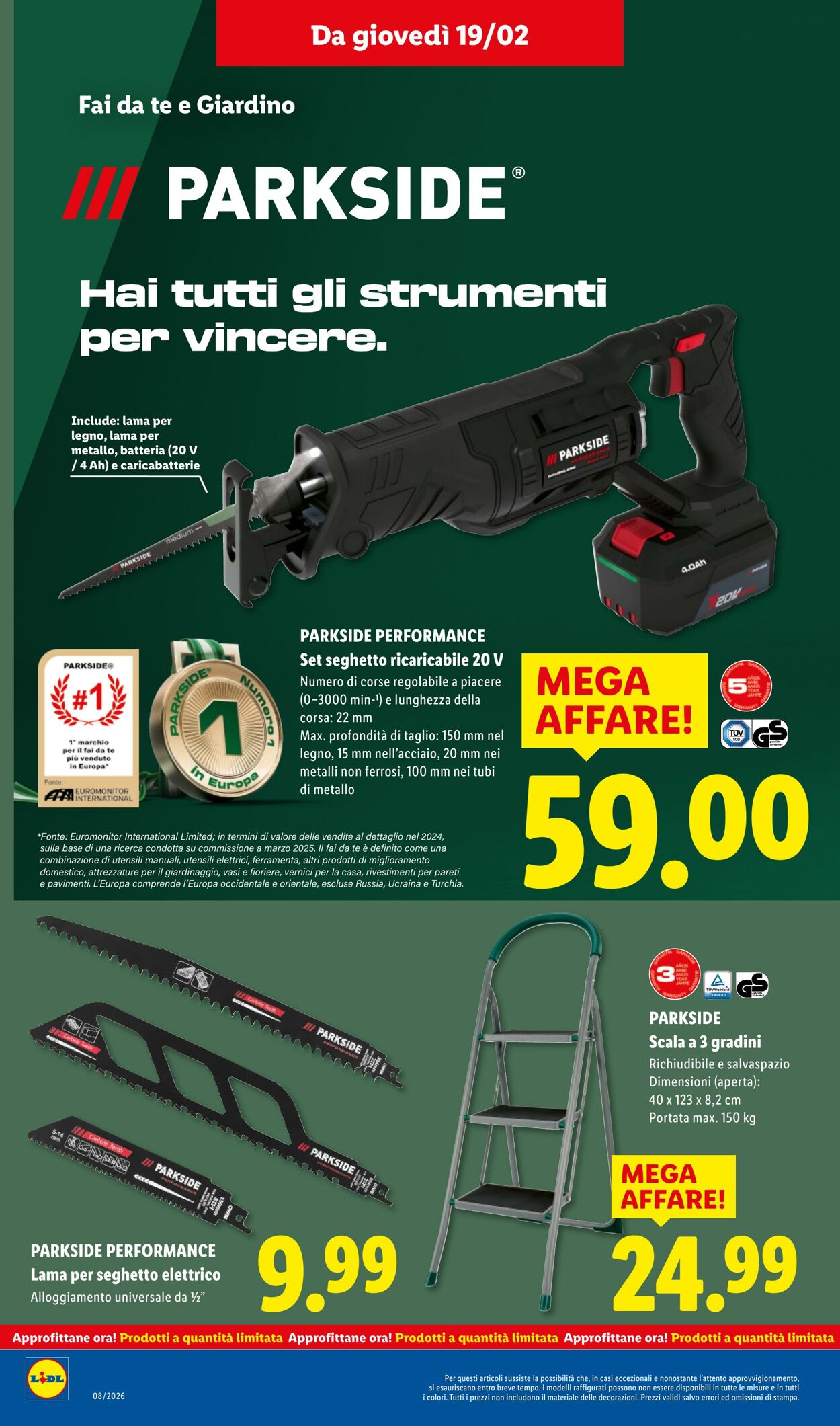Volantino Lidl 16.02.2026 - 22.02.2026