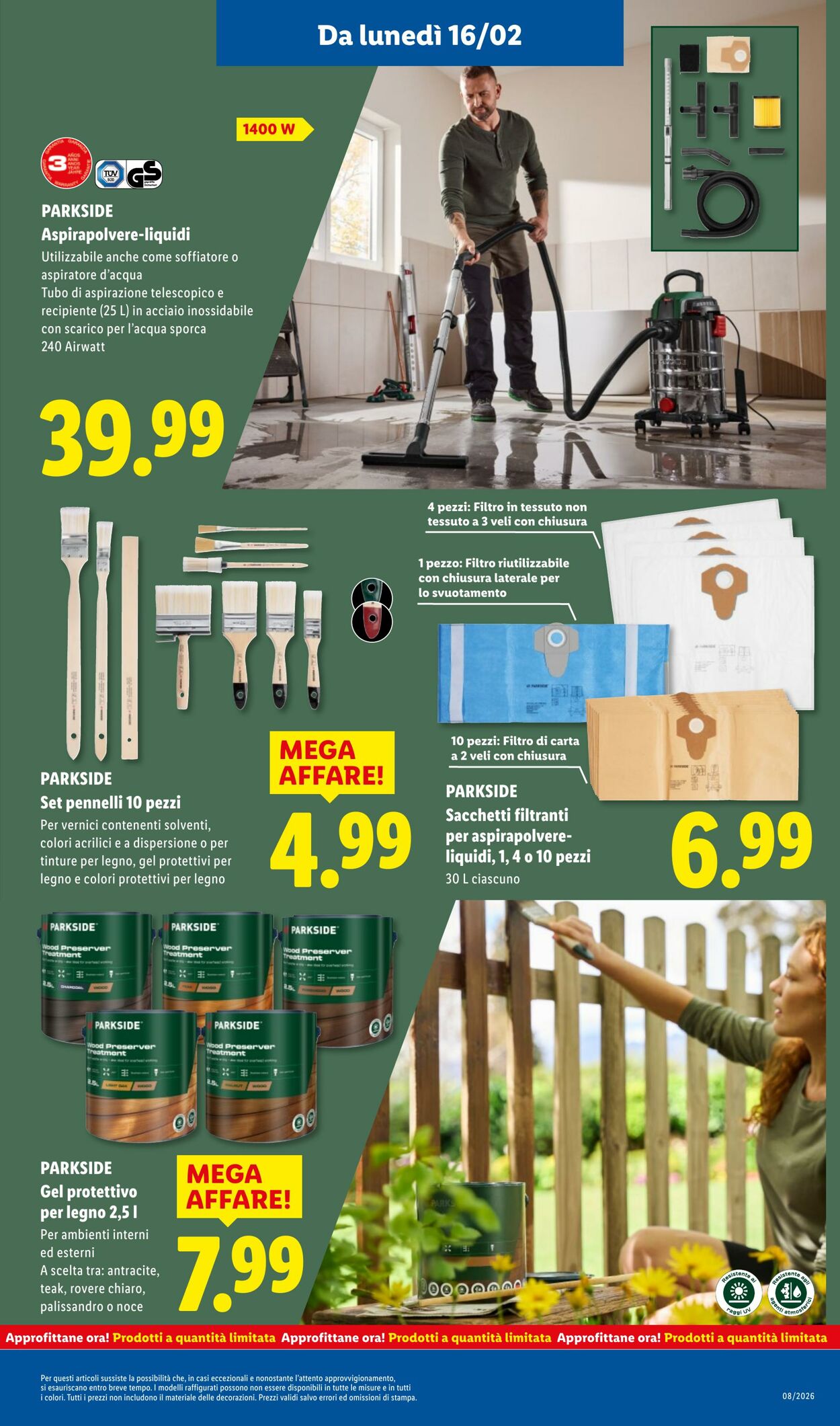 Volantino Lidl 16.02.2026 - 22.02.2026