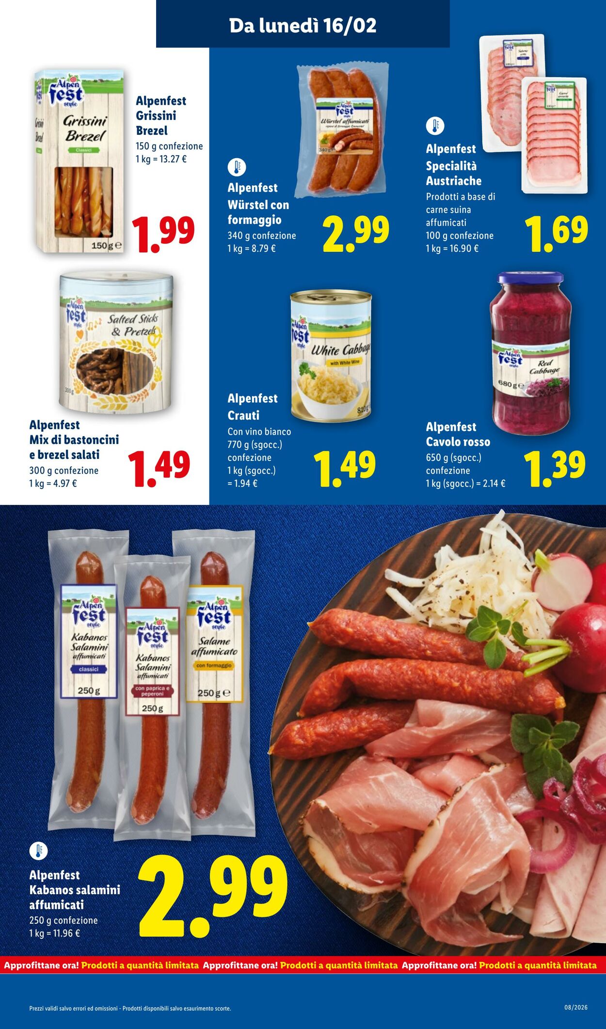 Volantino Lidl 16.02.2026 - 22.02.2026