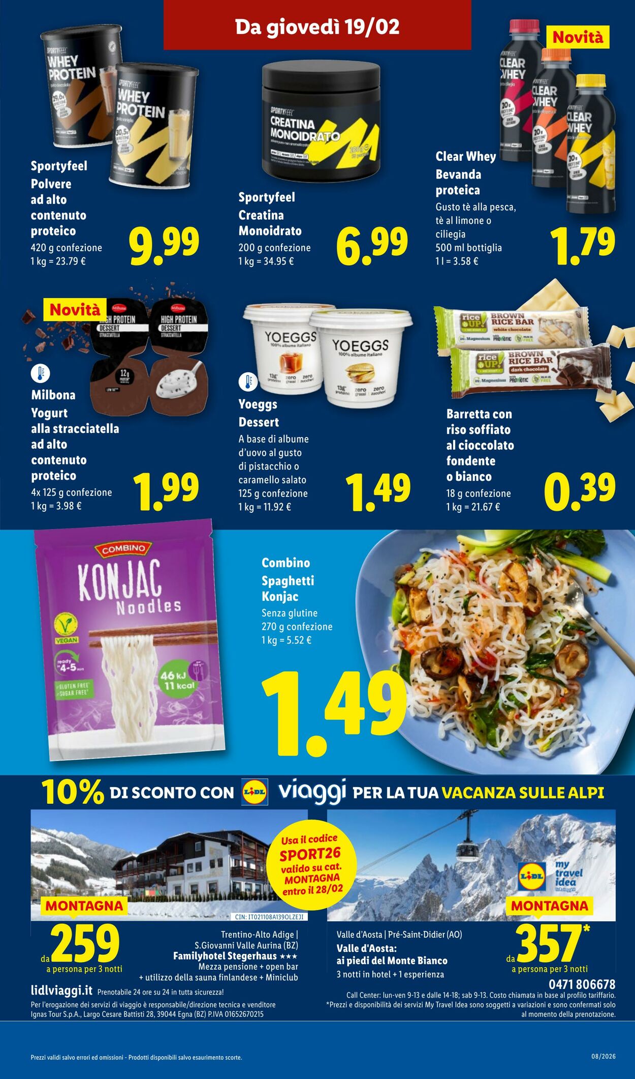 Volantino Lidl 16.02.2026 - 22.02.2026