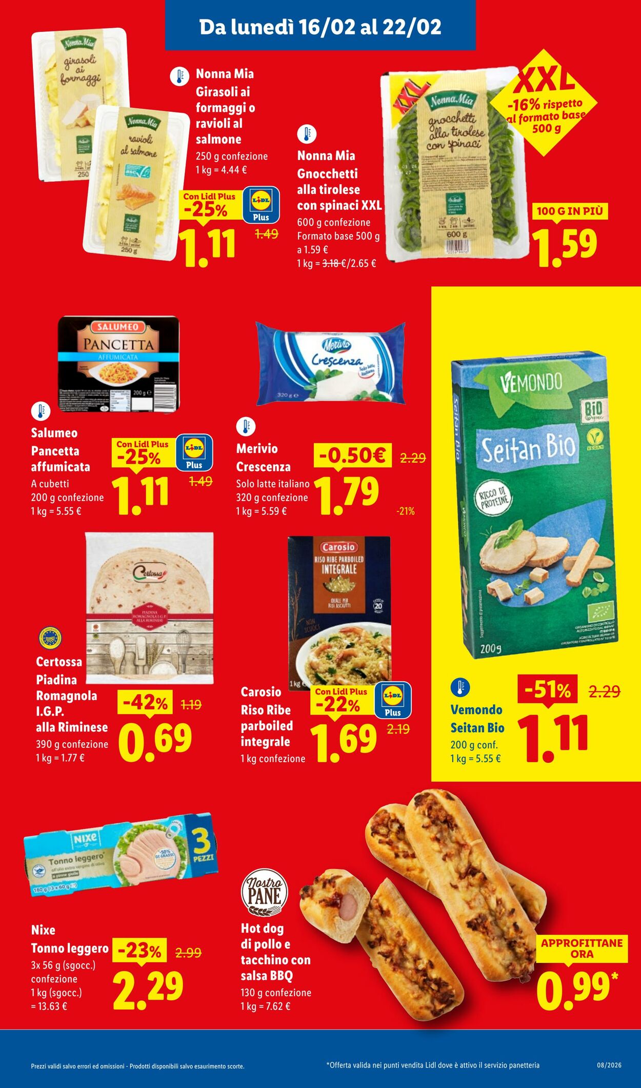 Volantino Lidl 16.02.2026 - 22.02.2026