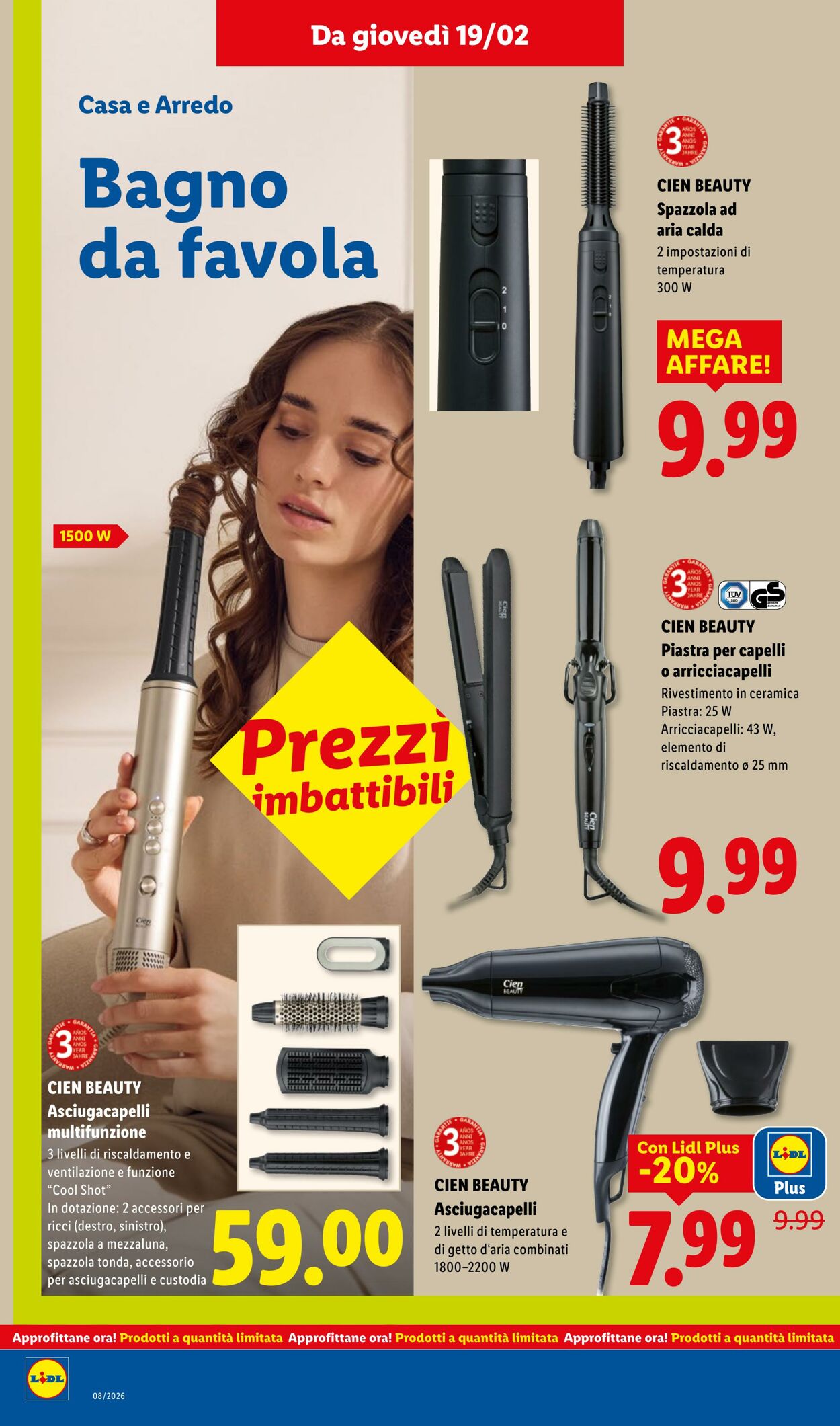 Volantino Lidl 16.02.2026 - 22.02.2026