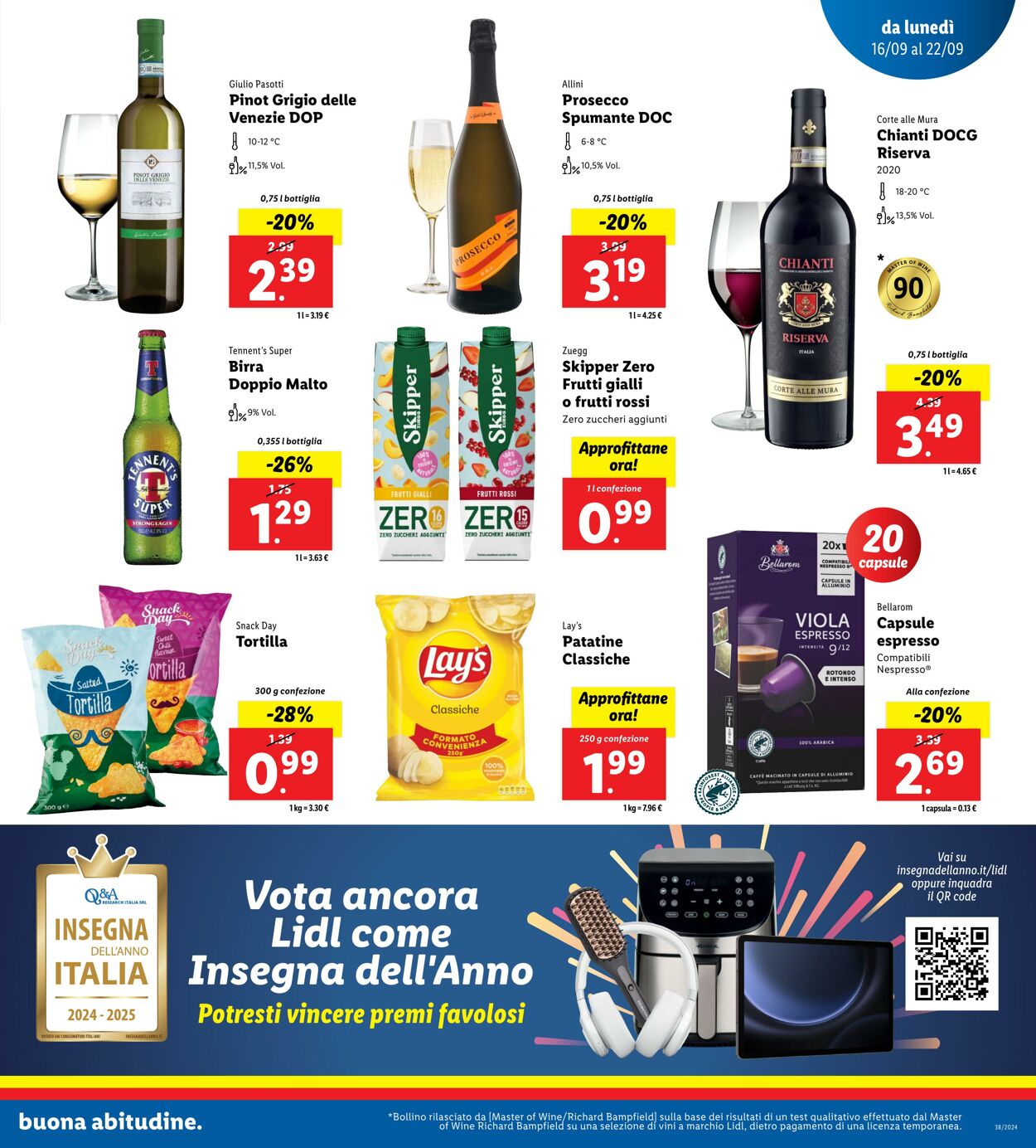 Volantino Lidl 16.09.2024 - 22.09.2024