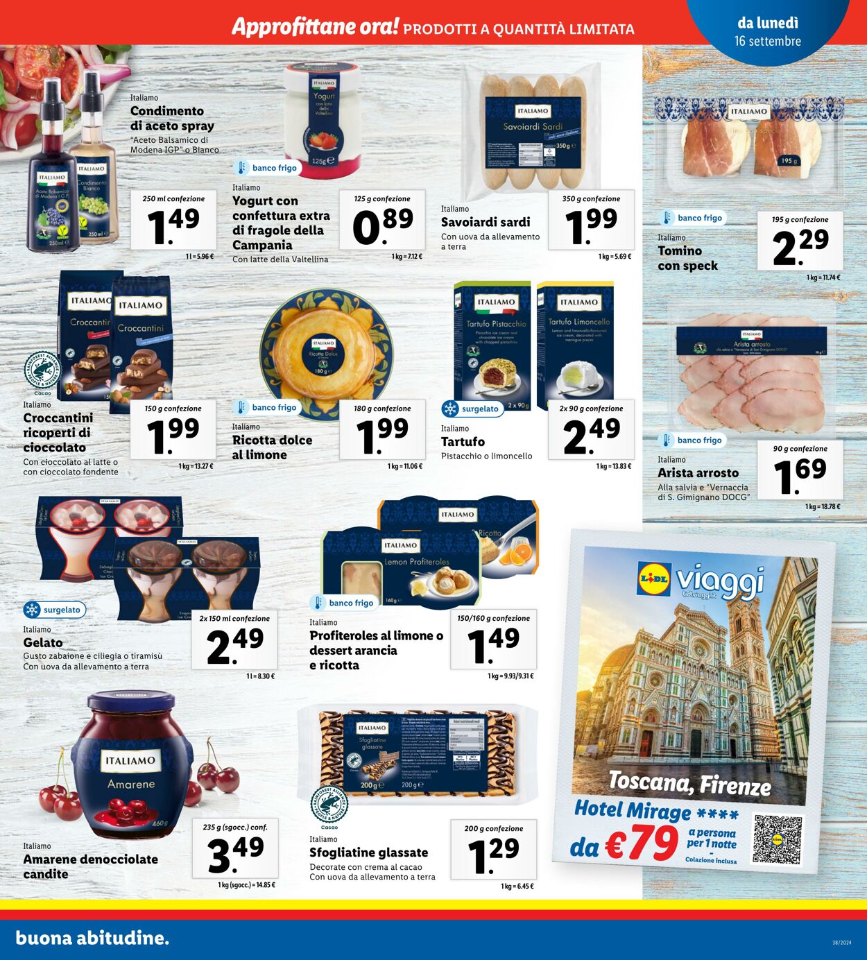 Volantino Lidl 16.09.2024 - 22.09.2024