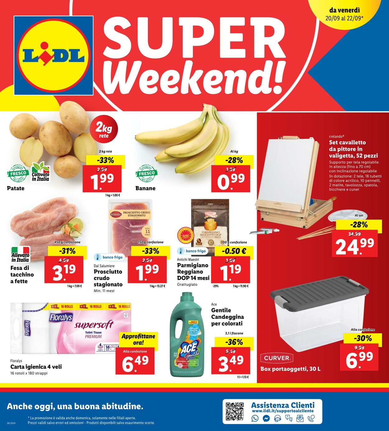 Volantino Lidl 16.09.2024 - 22.09.2024