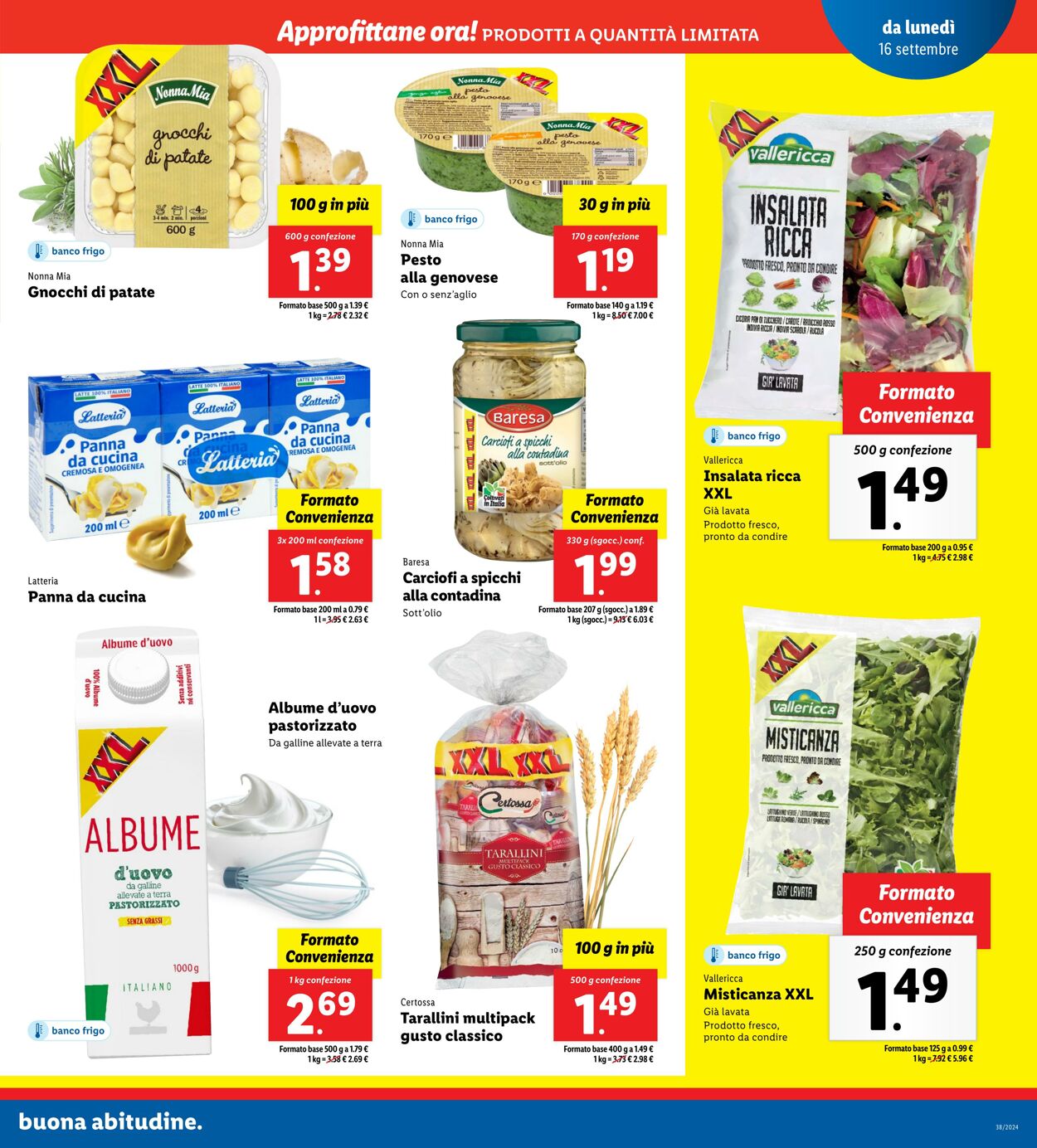 Volantino Lidl 16.09.2024 - 22.09.2024