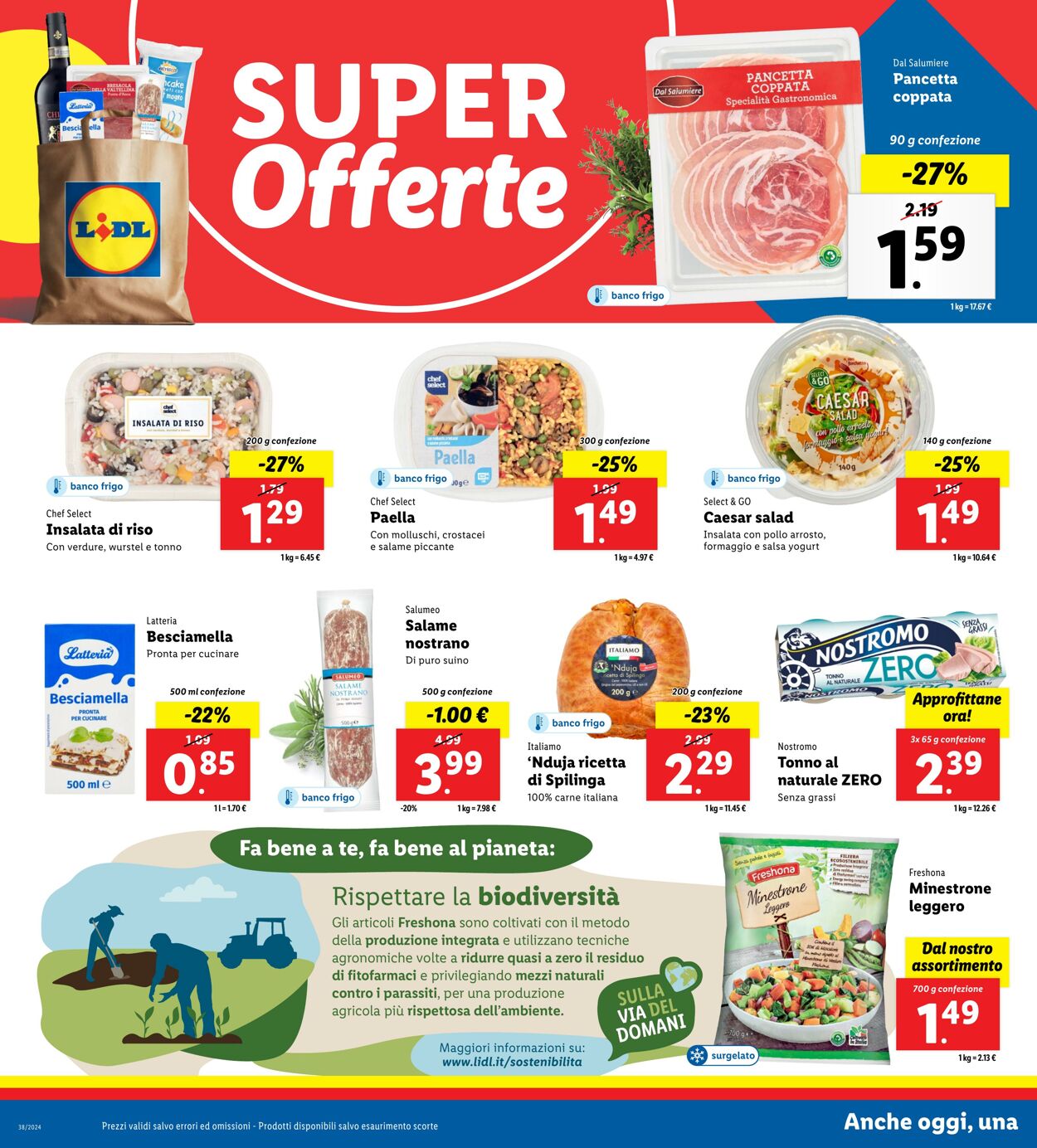 Volantino Lidl 16.09.2024 - 22.09.2024