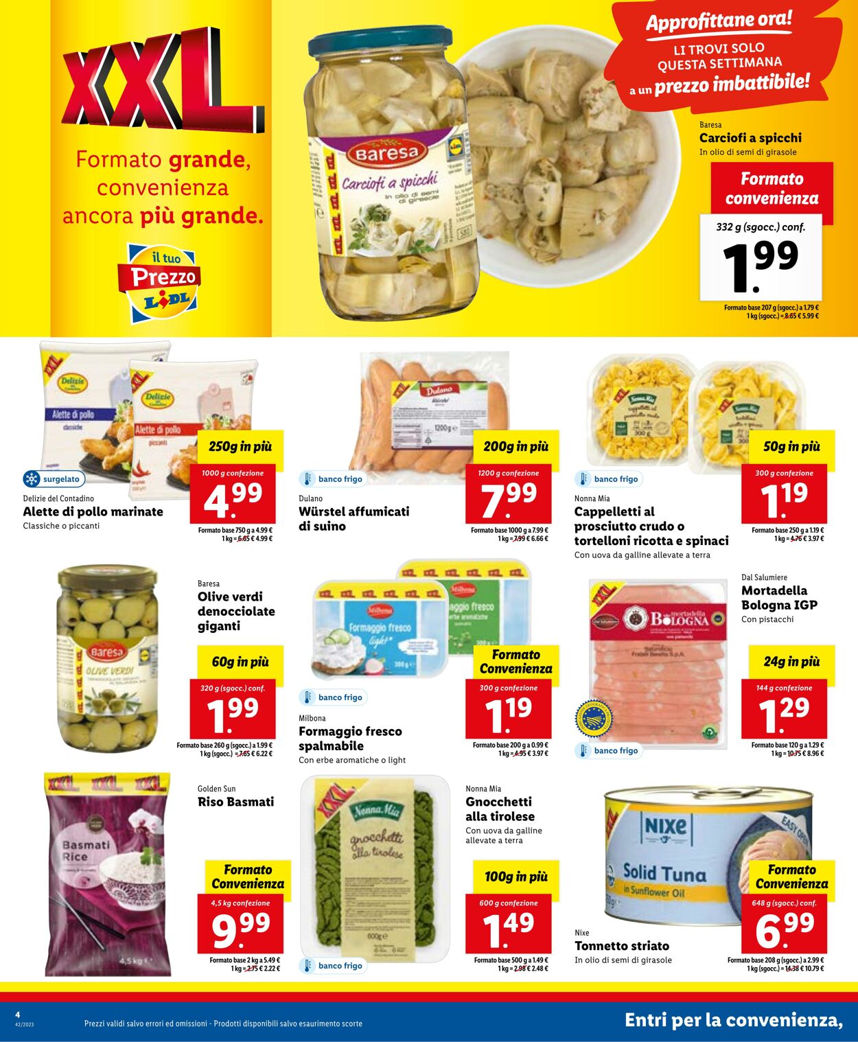 Volantino Lidl 16.10.2023 - 22.10.2023