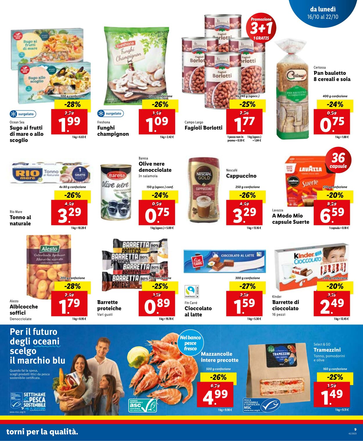 Volantino Lidl 16.10.2023 - 22.10.2023