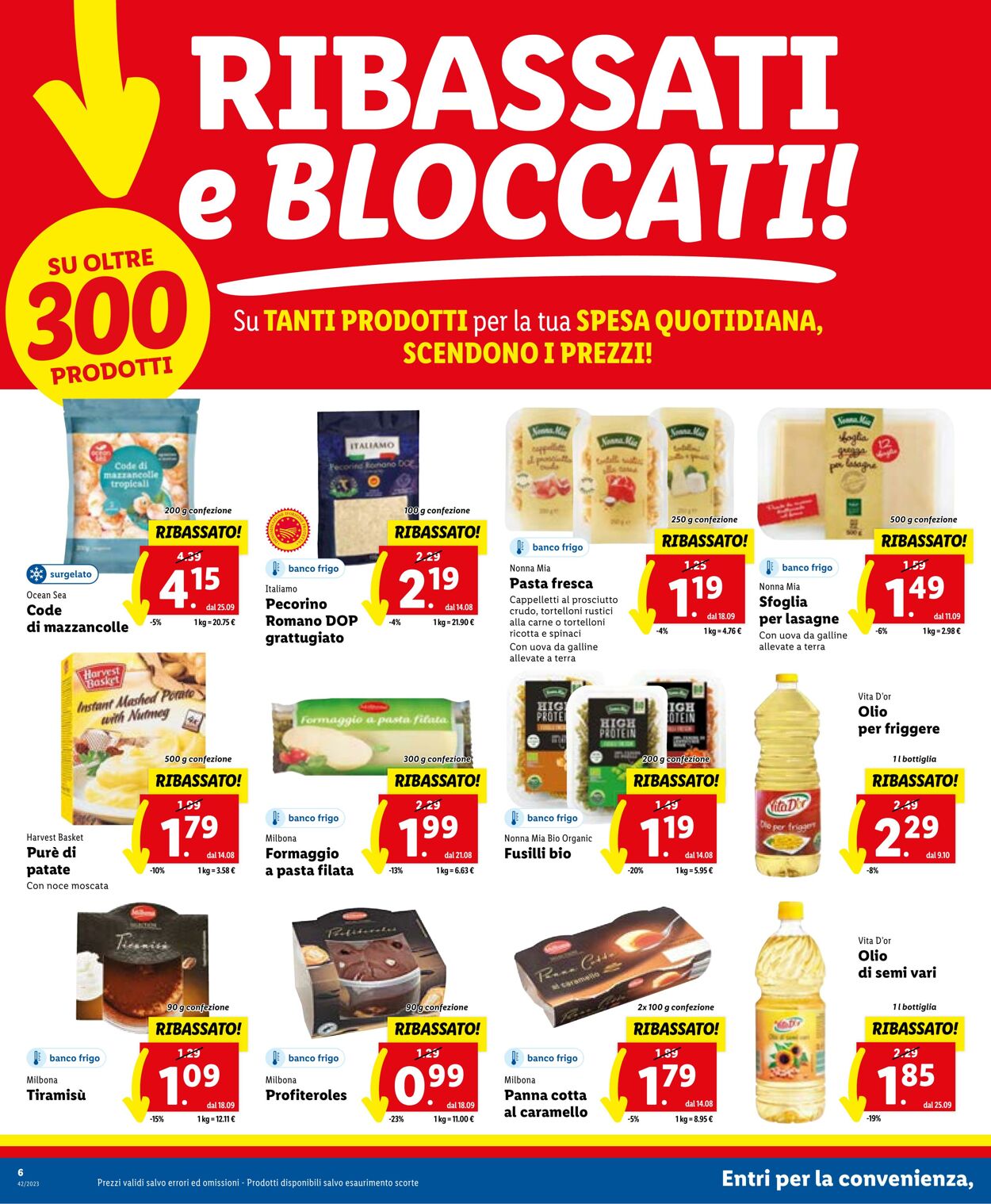 Volantino Lidl 16.10.2023 - 22.10.2023