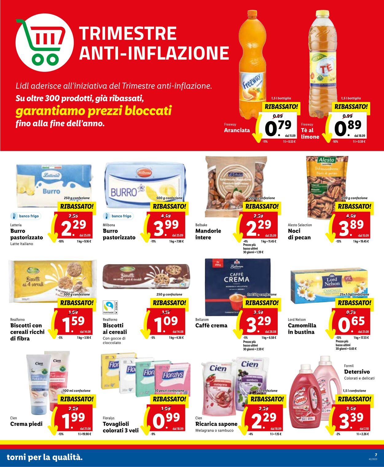 Volantino Lidl 16.10.2023 - 22.10.2023