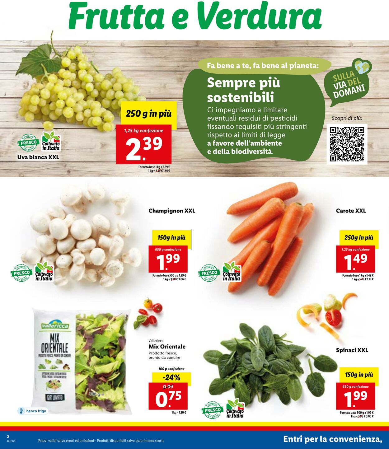 Volantino Lidl 16.10.2023 - 22.10.2023