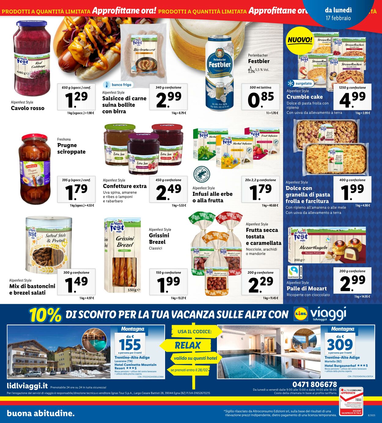 Volantino Lidl 17.02.2025 - 23.02.2025