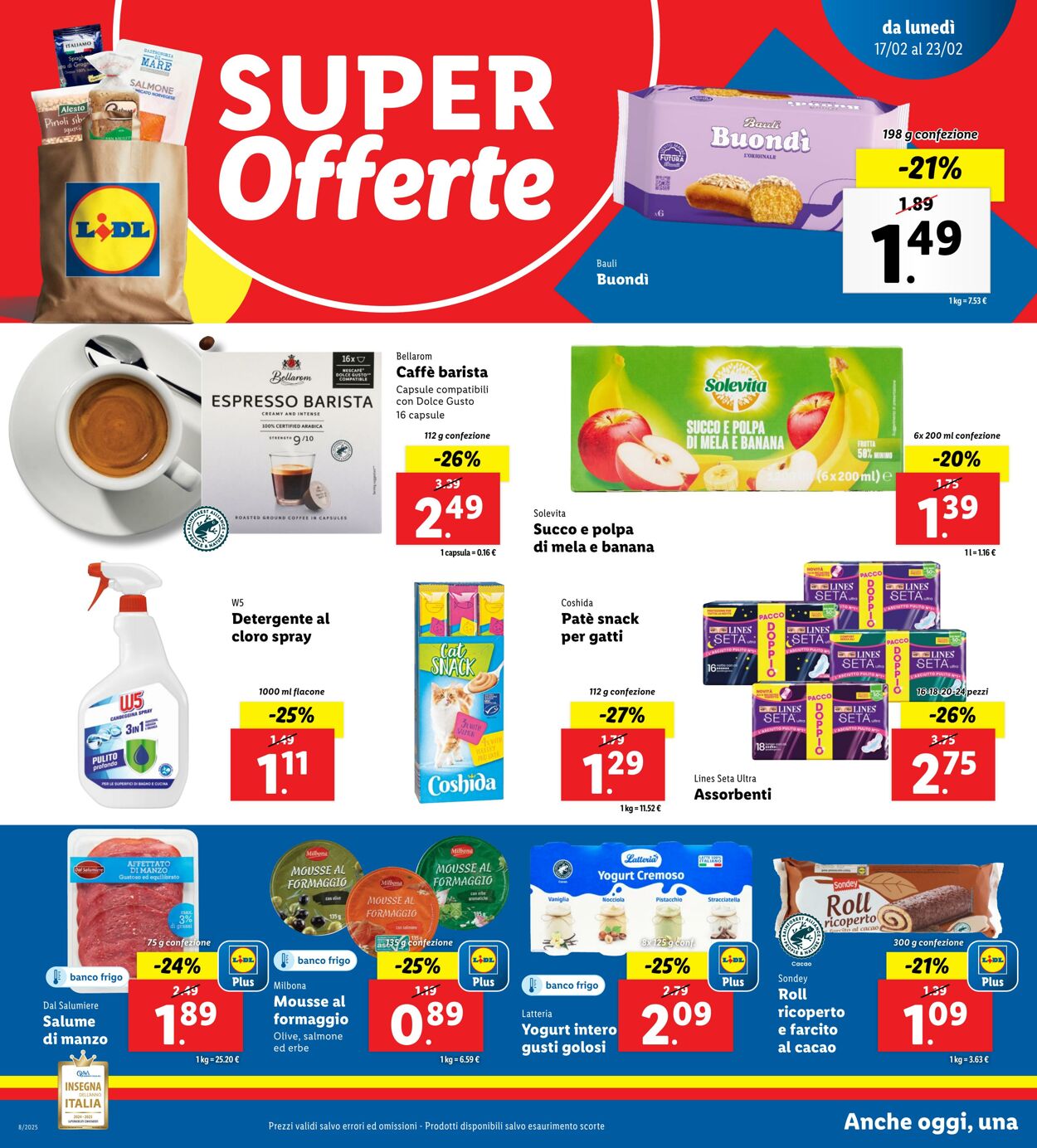 Volantino Lidl 17.02.2025 - 23.02.2025