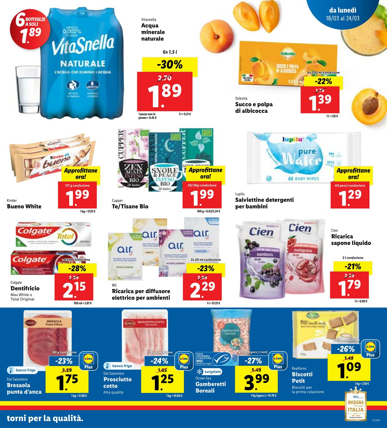 Volantino Lidl 18.03.2024 - 24.03.2024