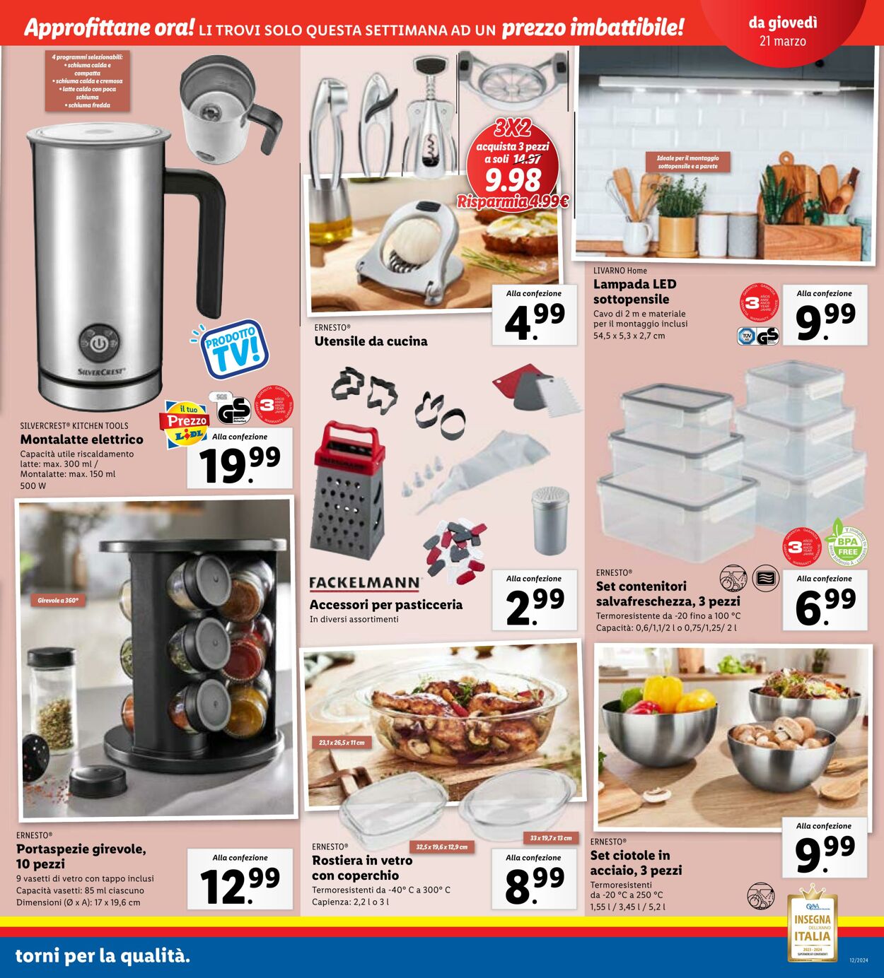 Volantino Lidl 18.03.2024 - 24.03.2024