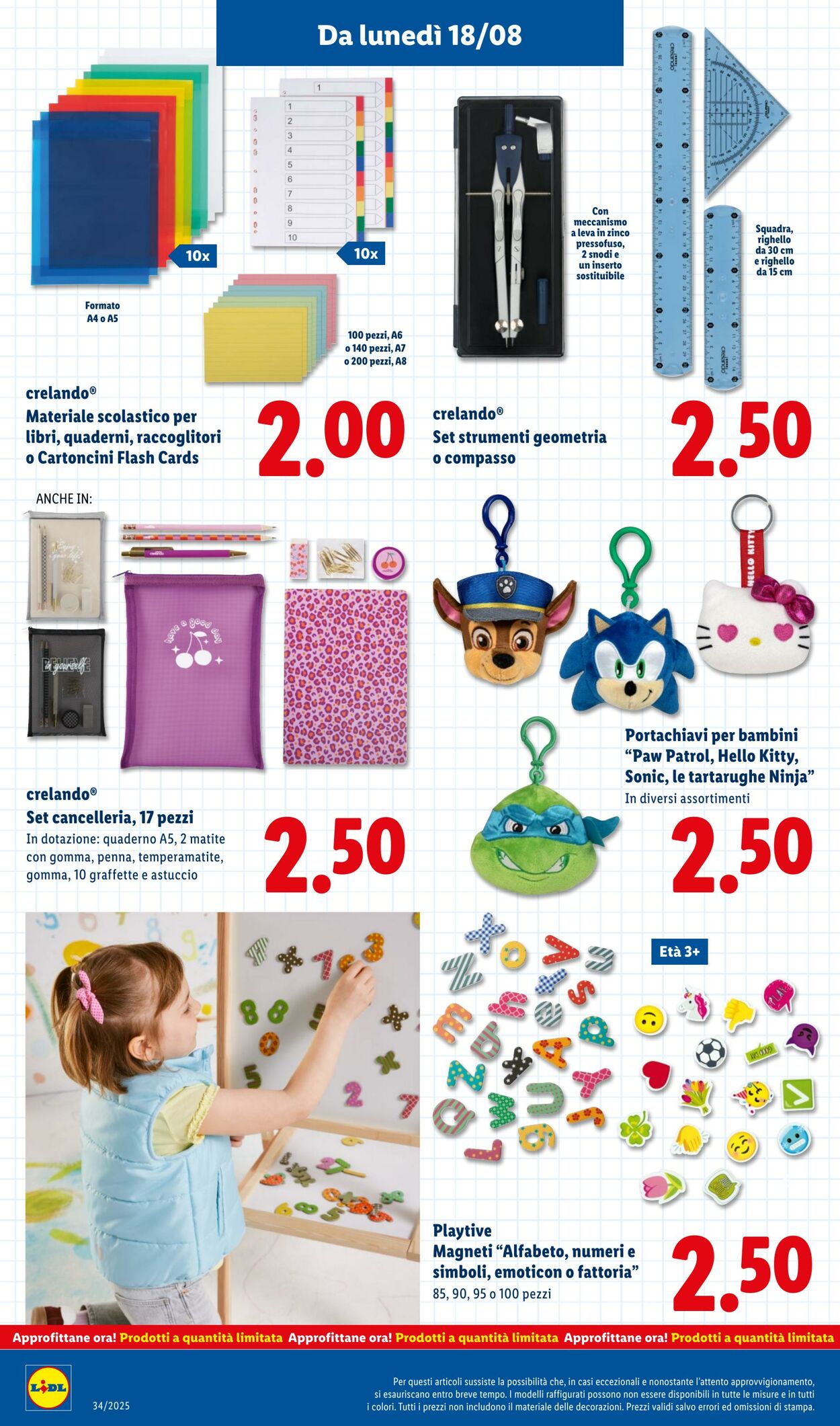 Volantino Lidl 18.08.2025 - 24.08.2025