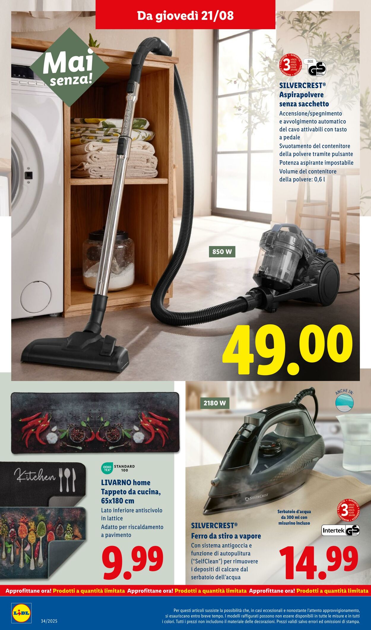 Volantino Lidl 18.08.2025 - 24.08.2025