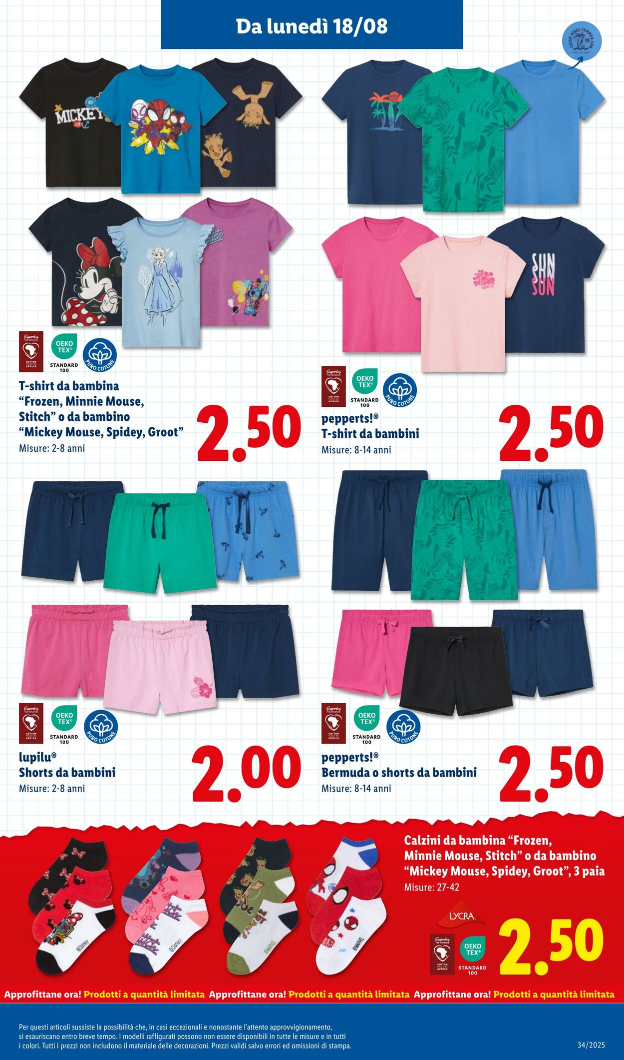 Volantino Lidl 18.08.2025 - 24.08.2025