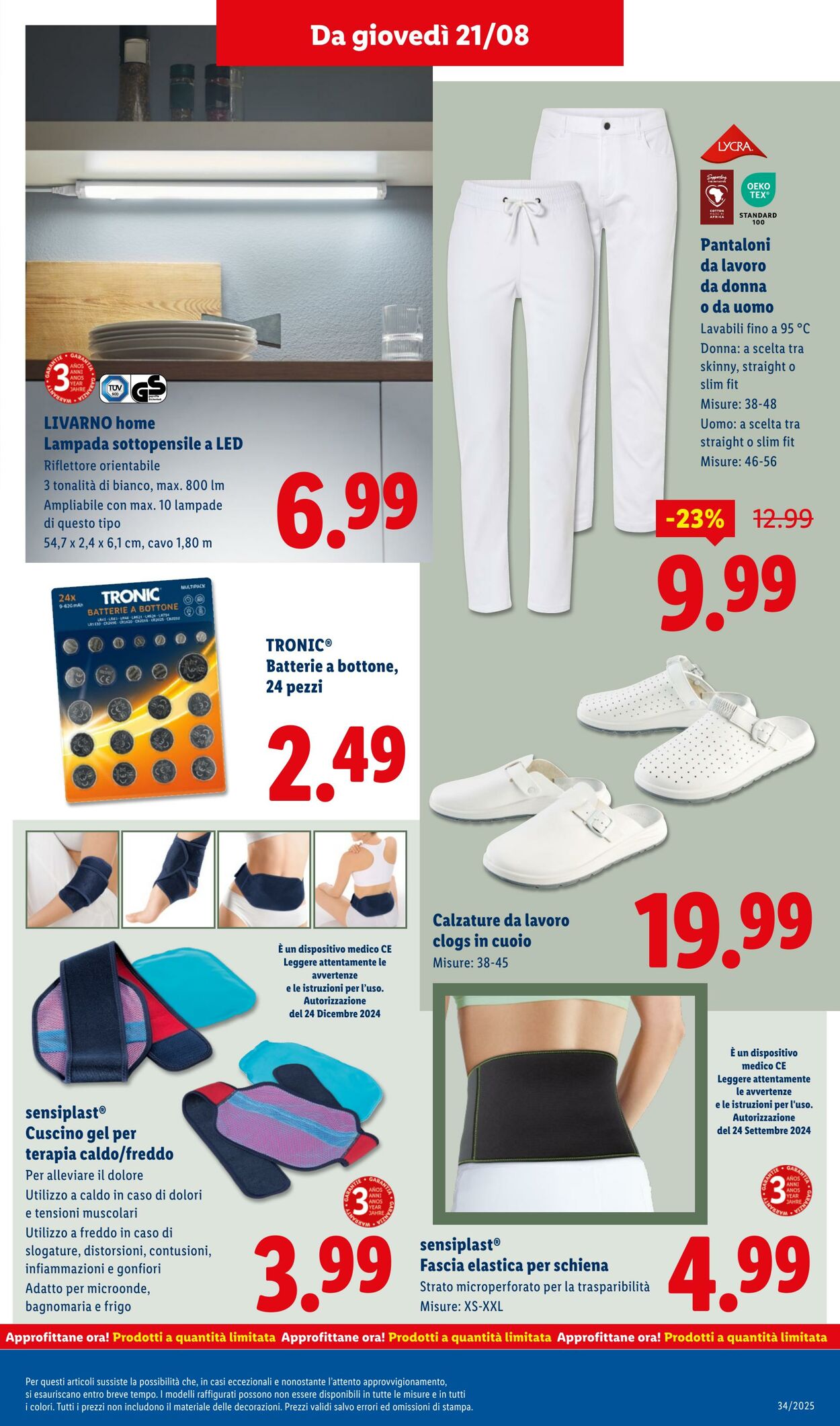 Volantino Lidl 18.08.2025 - 24.08.2025