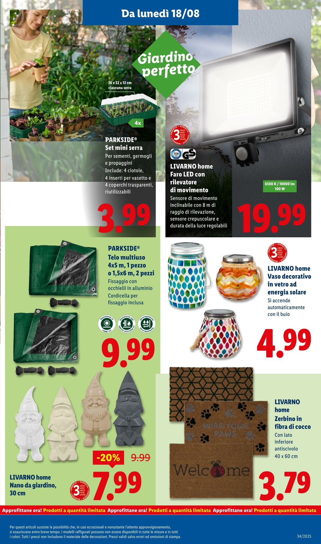 Volantino Lidl 18.08.2025 - 24.08.2025