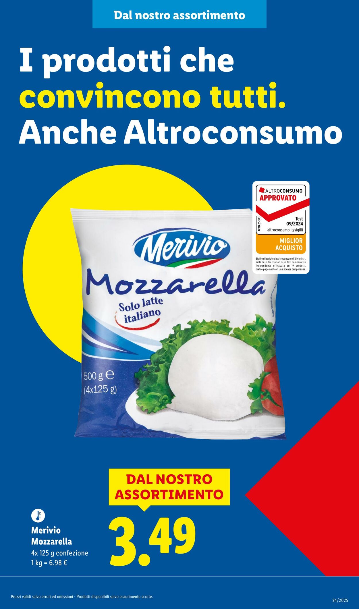 Volantino Lidl 18.08.2025 - 24.08.2025