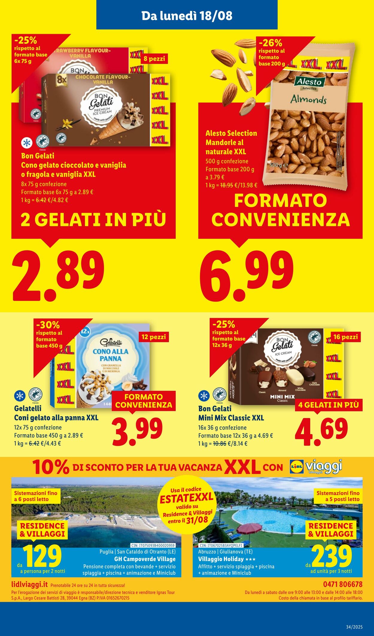 Volantino Lidl 18.08.2025 - 24.08.2025