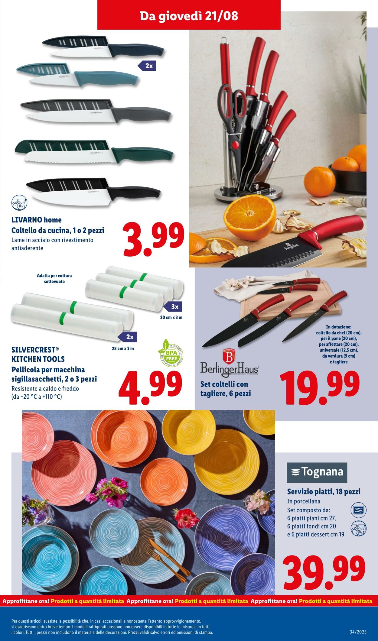 Volantino Lidl 18.08.2025 - 24.08.2025