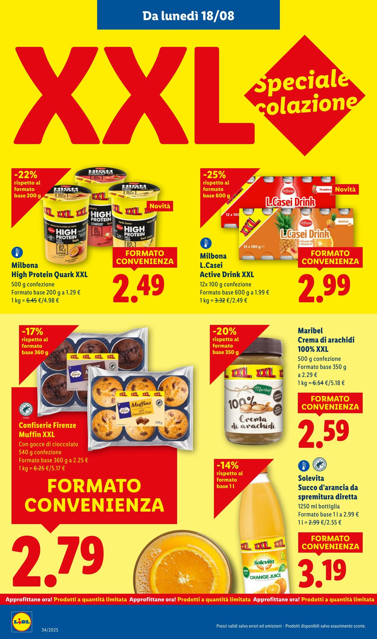 Volantino Lidl 18.08.2025 - 24.08.2025
