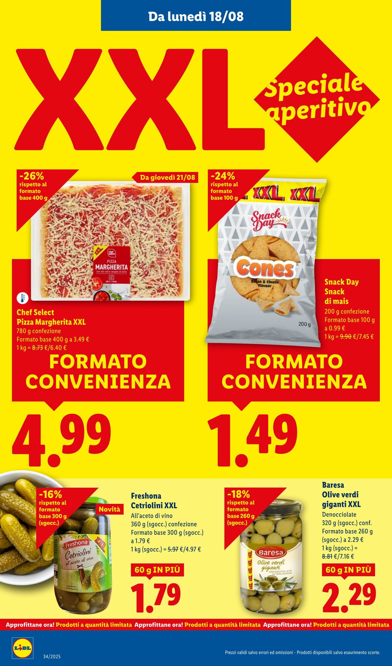 Volantino Lidl 18.08.2025 - 24.08.2025