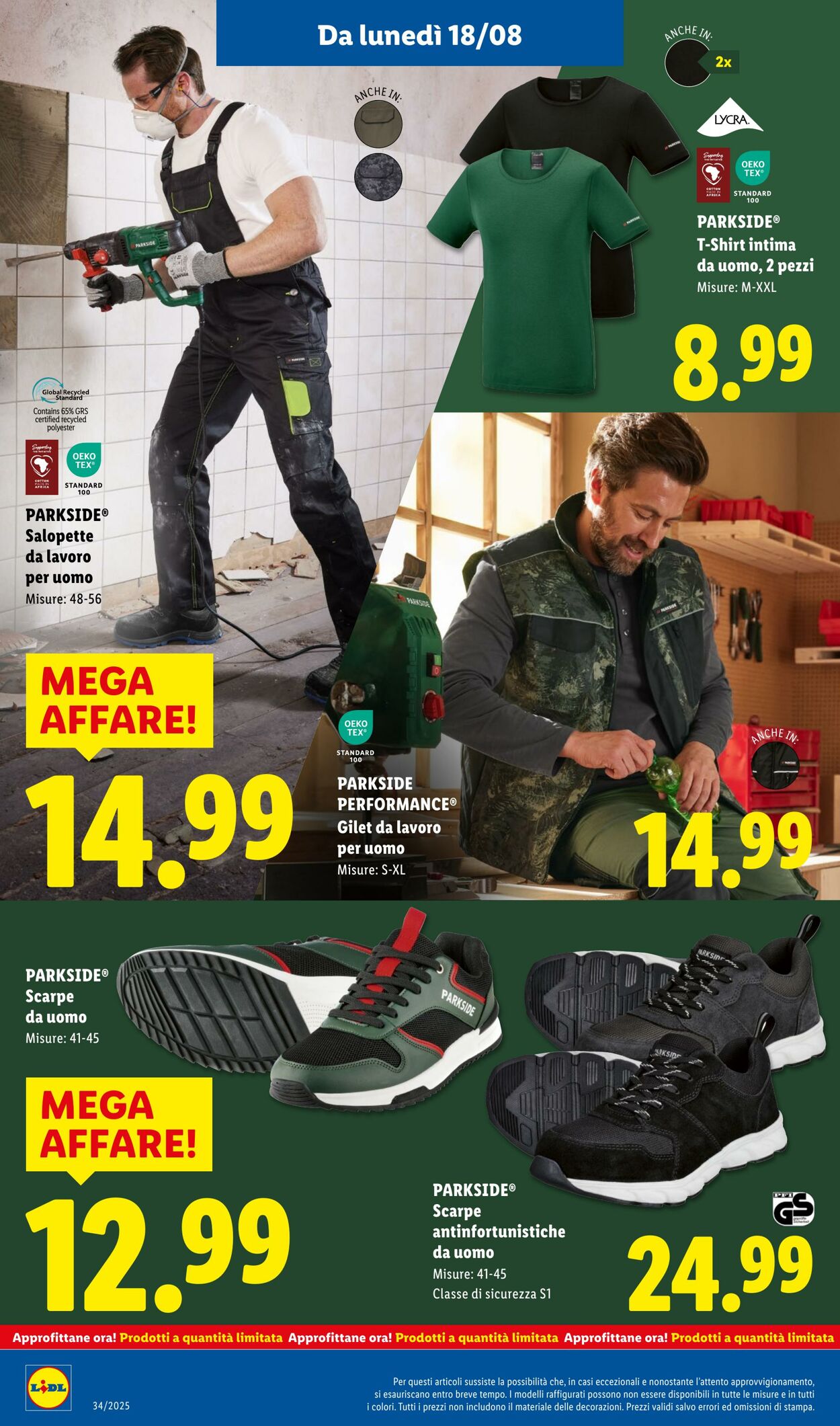 Volantino Lidl 18.08.2025 - 24.08.2025