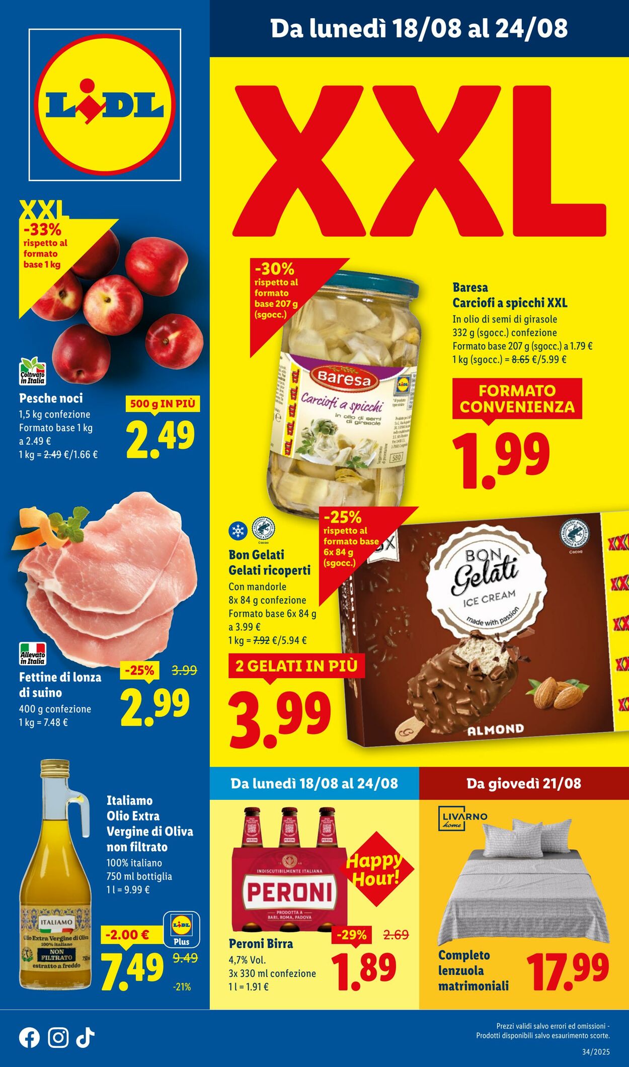 Volantino Lidl 18.08.2025 - 24.08.2025