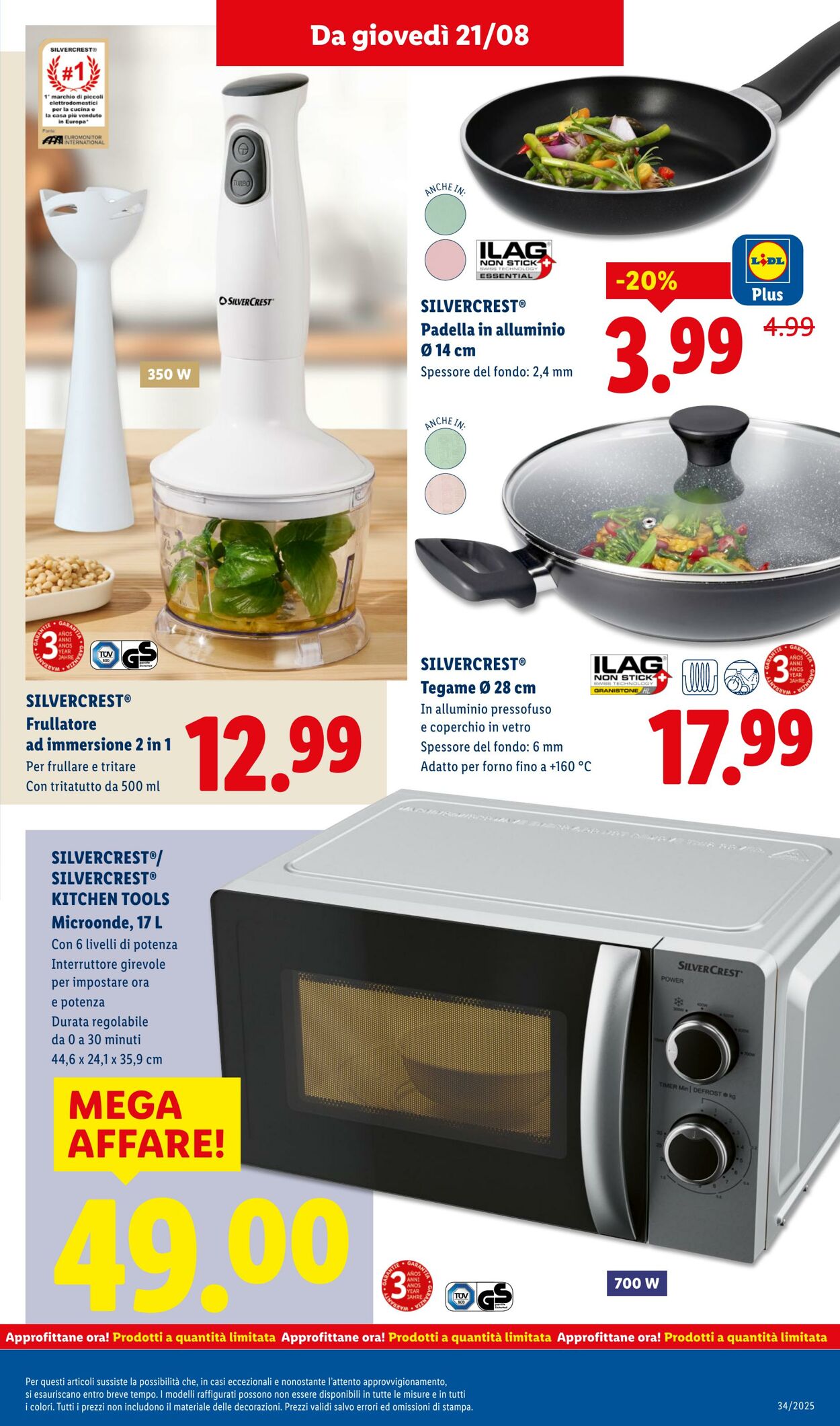 Volantino Lidl 18.08.2025 - 24.08.2025