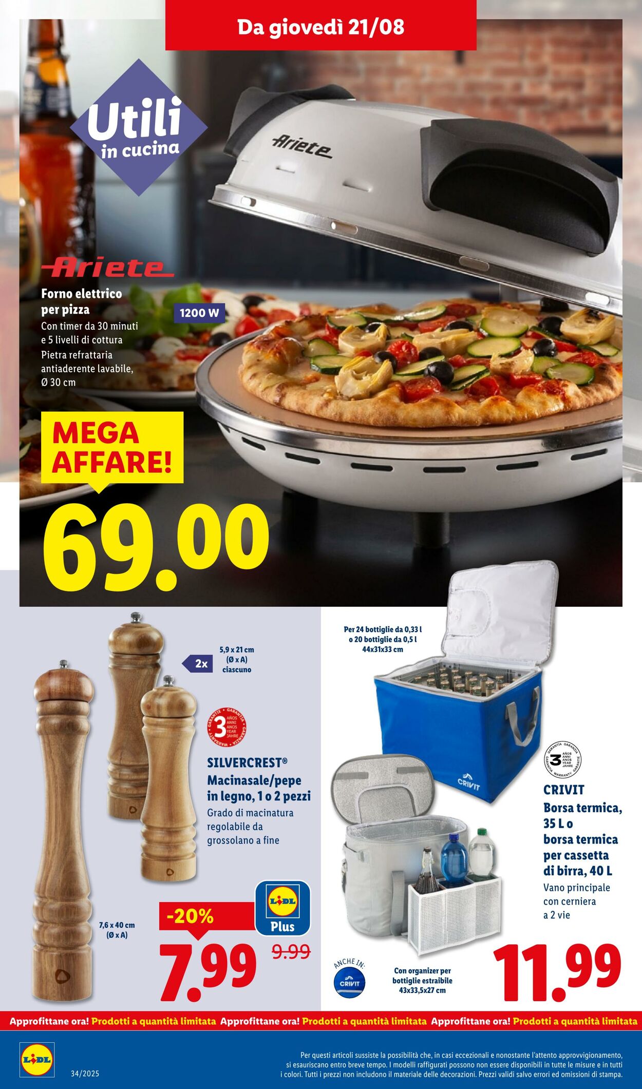 Volantino Lidl 18.08.2025 - 24.08.2025