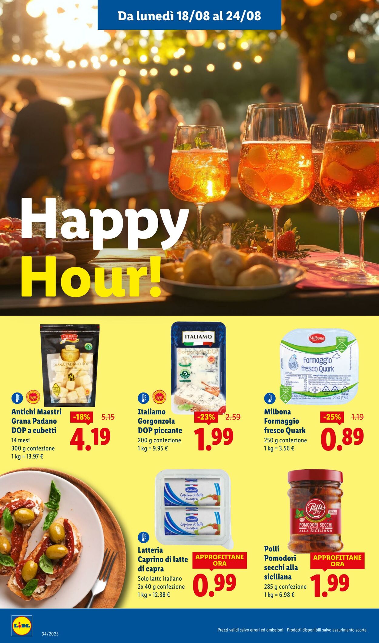Volantino Lidl 18.08.2025 - 24.08.2025