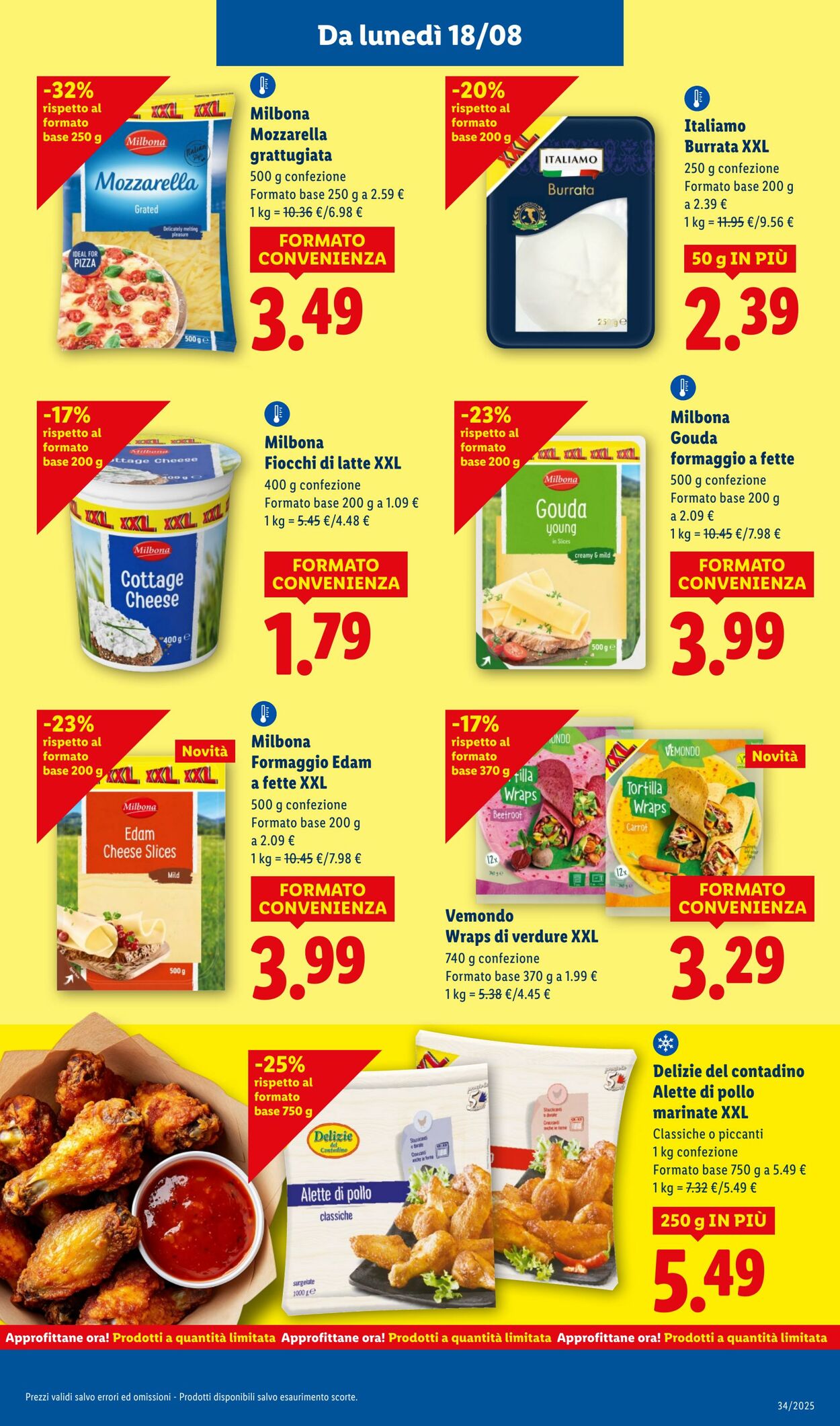 Volantino Lidl 18.08.2025 - 24.08.2025