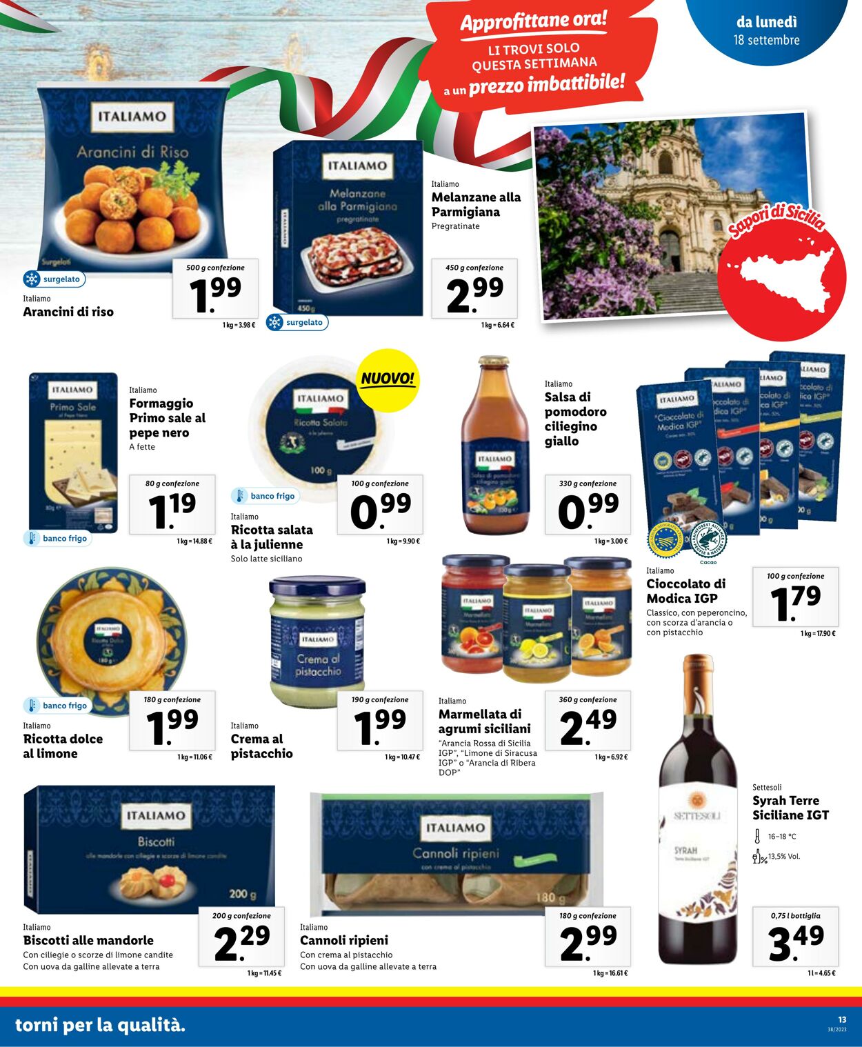 Volantino Lidl 18.09.2023 - 24.09.2023