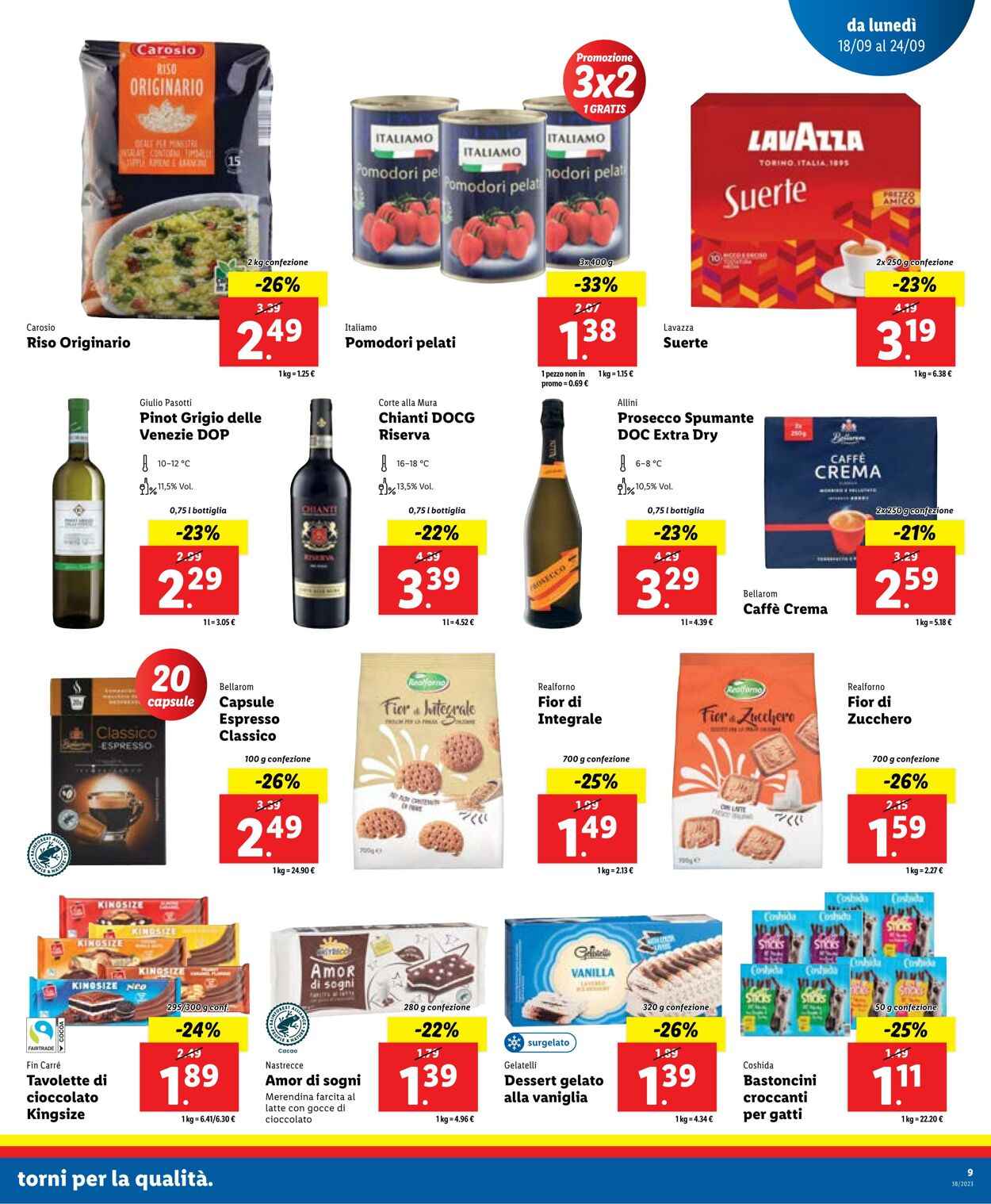 Volantino Lidl 18.09.2023 - 24.09.2023