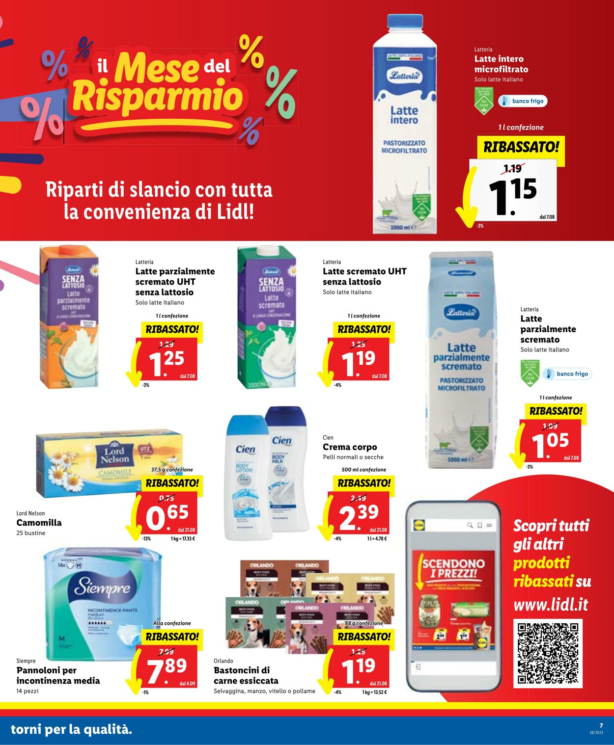 Volantino Lidl 18.09.2023 - 24.09.2023