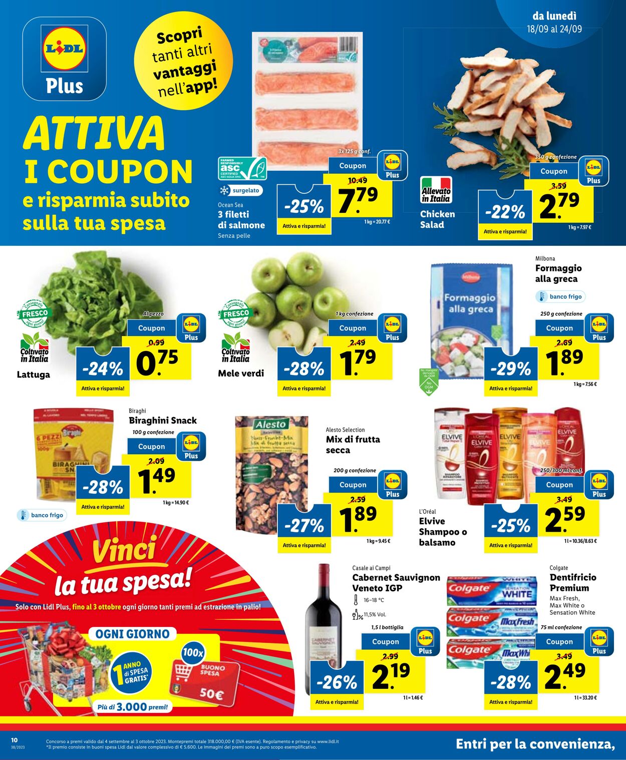 Volantino Lidl 18.09.2023 - 24.09.2023