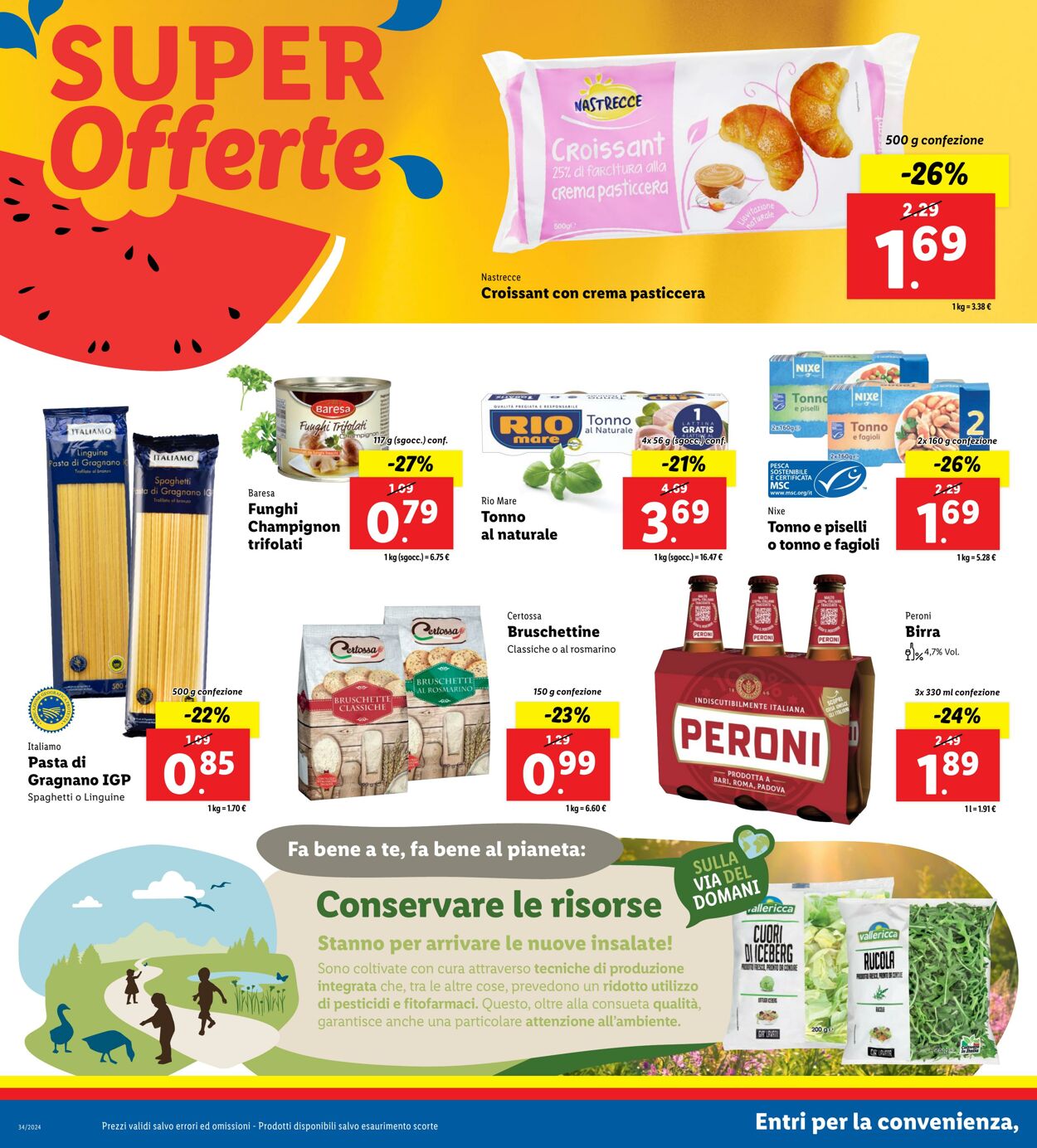 Volantino Lidl 19.08.2024 - 25.08.2024