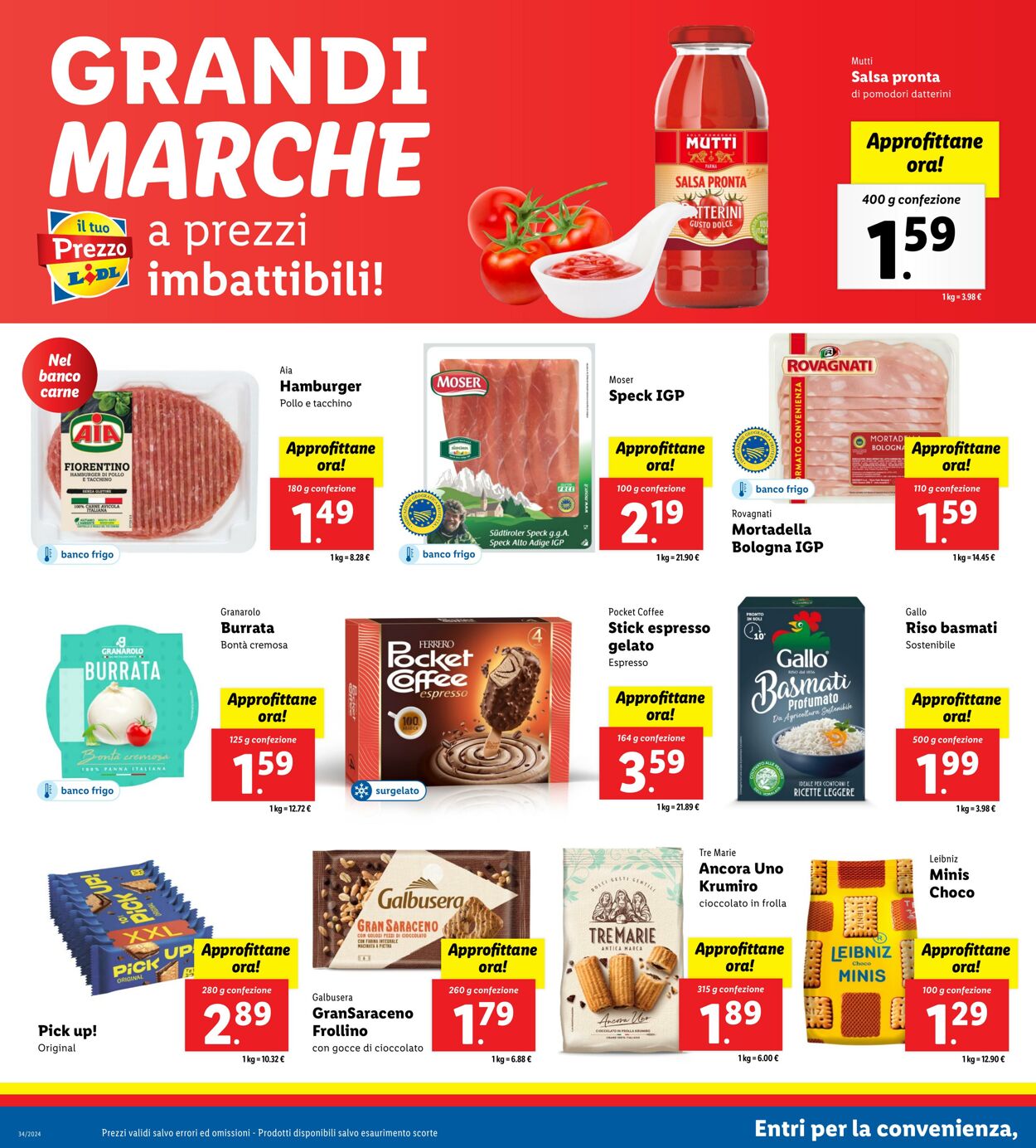 Volantino Lidl 19.08.2024 - 25.08.2024